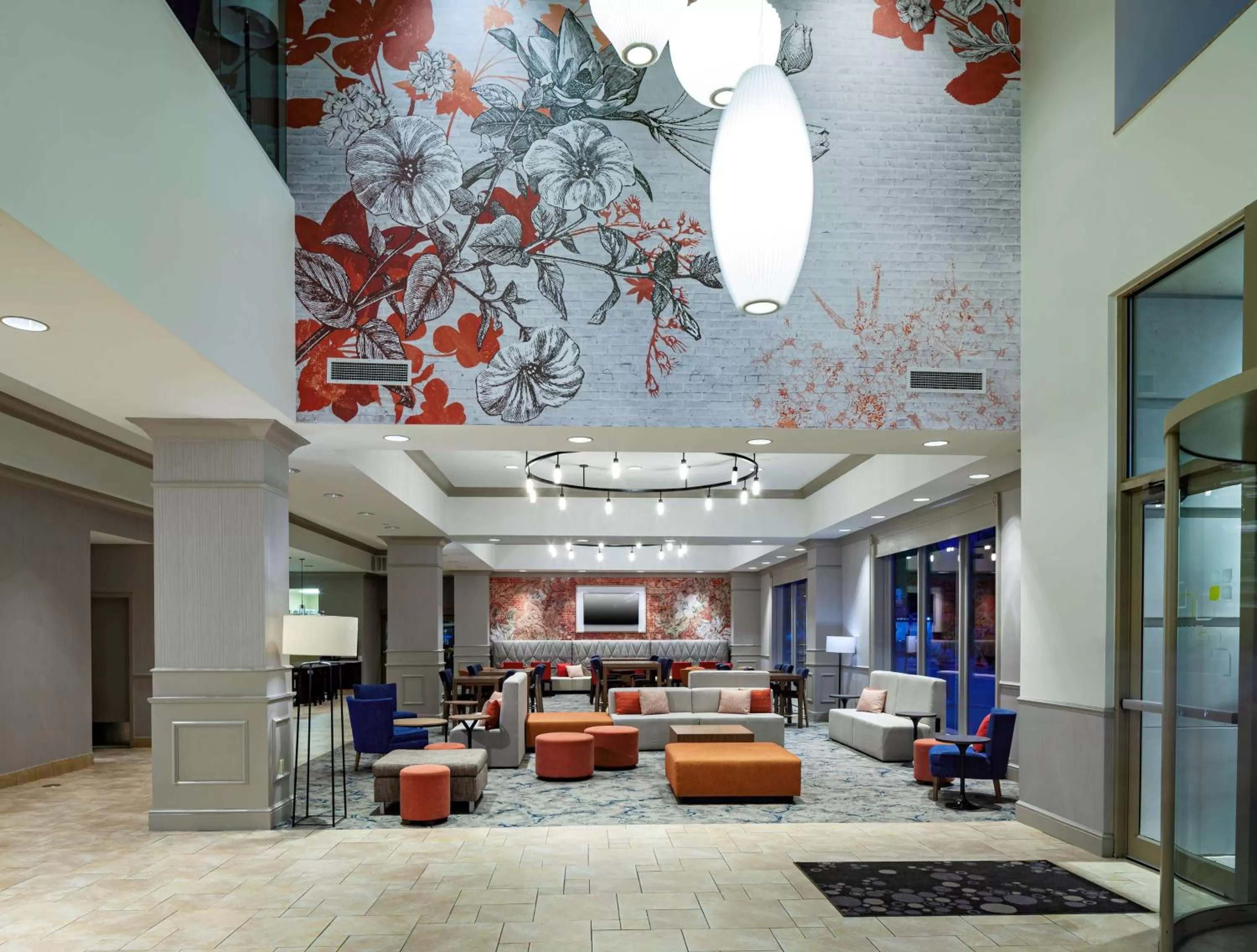 Lobby or reception in Hilton Garden Inn Omaha Downtown-Old Market Area