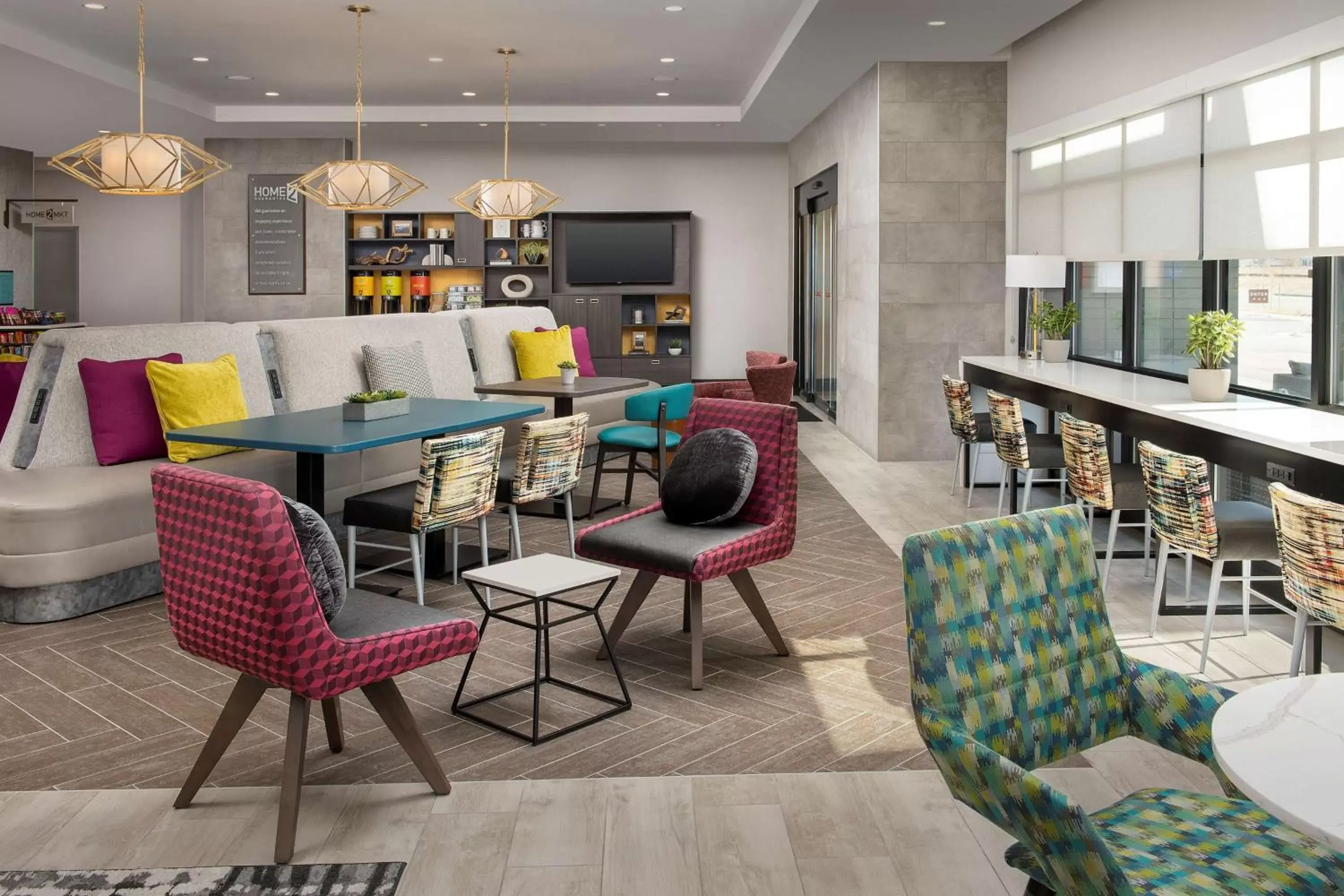 Lobby or reception in Home2 Suites By Hilton Denver Northfield