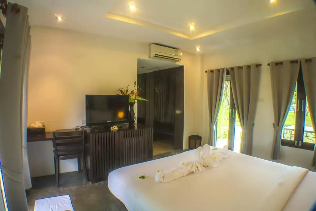 TV and multimedia, Bed in Bura Lumpai Resort