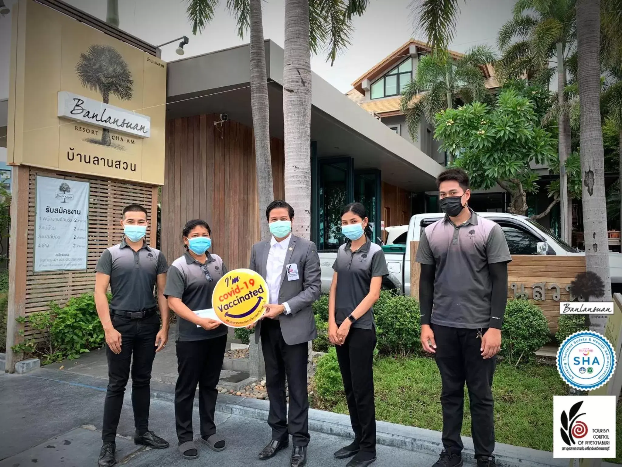 Staff in Banlansuan Resort SHA Plus
