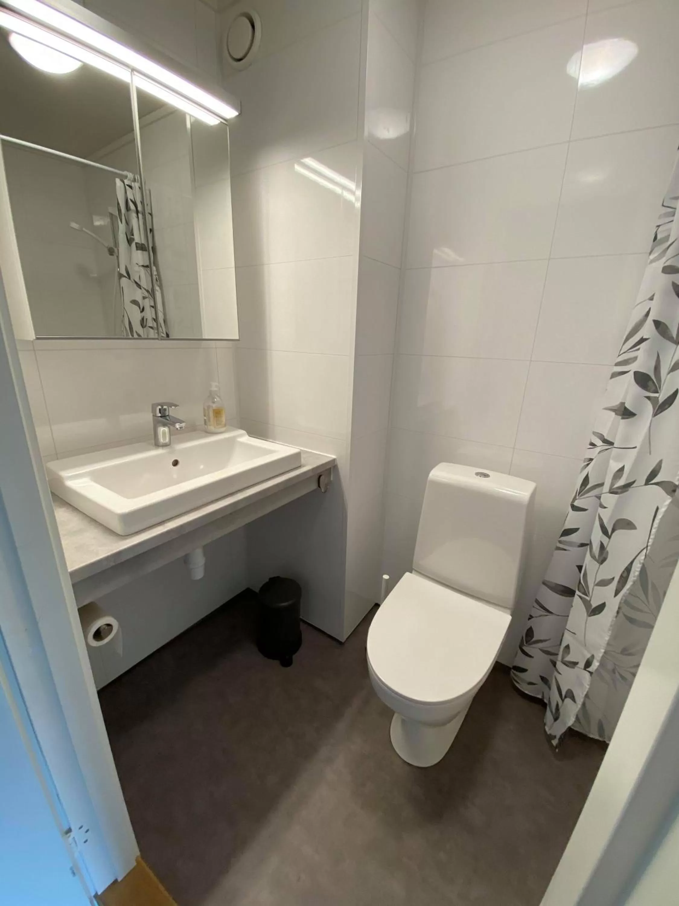 Toilet in Mosjøen Overnatting, Finnskoggata 20