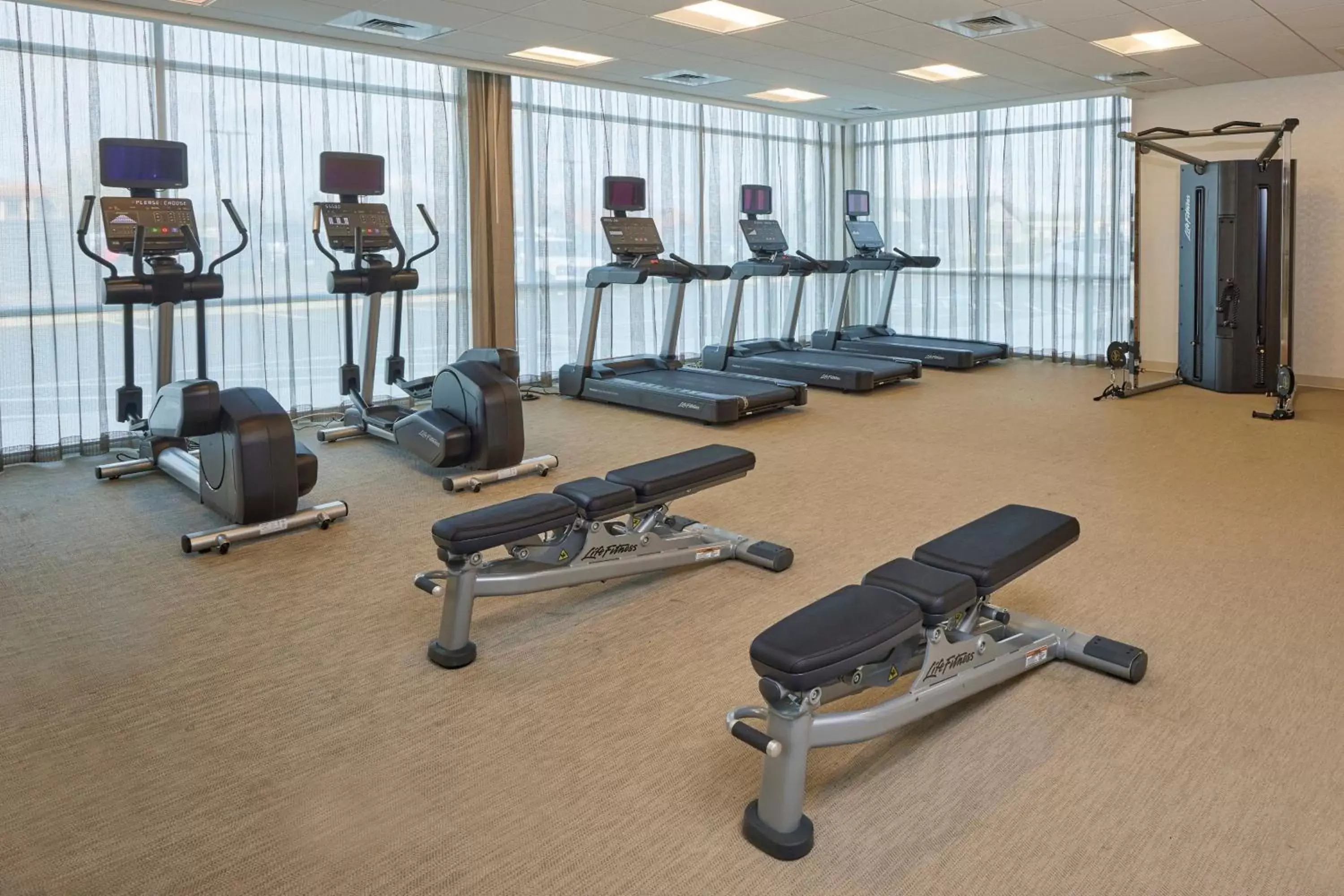 Fitness centre/facilities, Fitness Center/Facilities in SpringHill Suites by Marriott Medford Airport