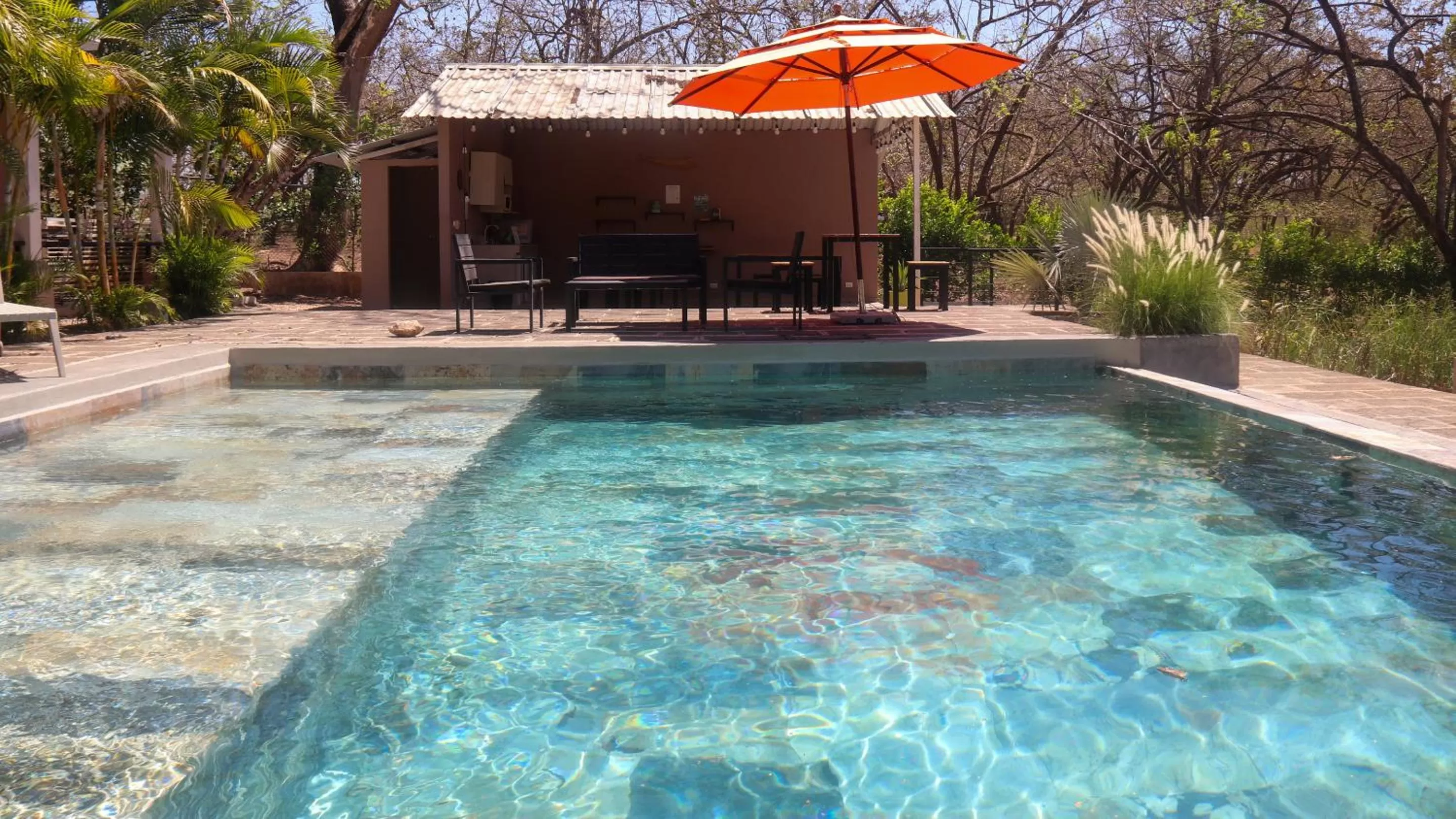 Pool view, Swimming Pool in Tee-K Lodge Tamarindo