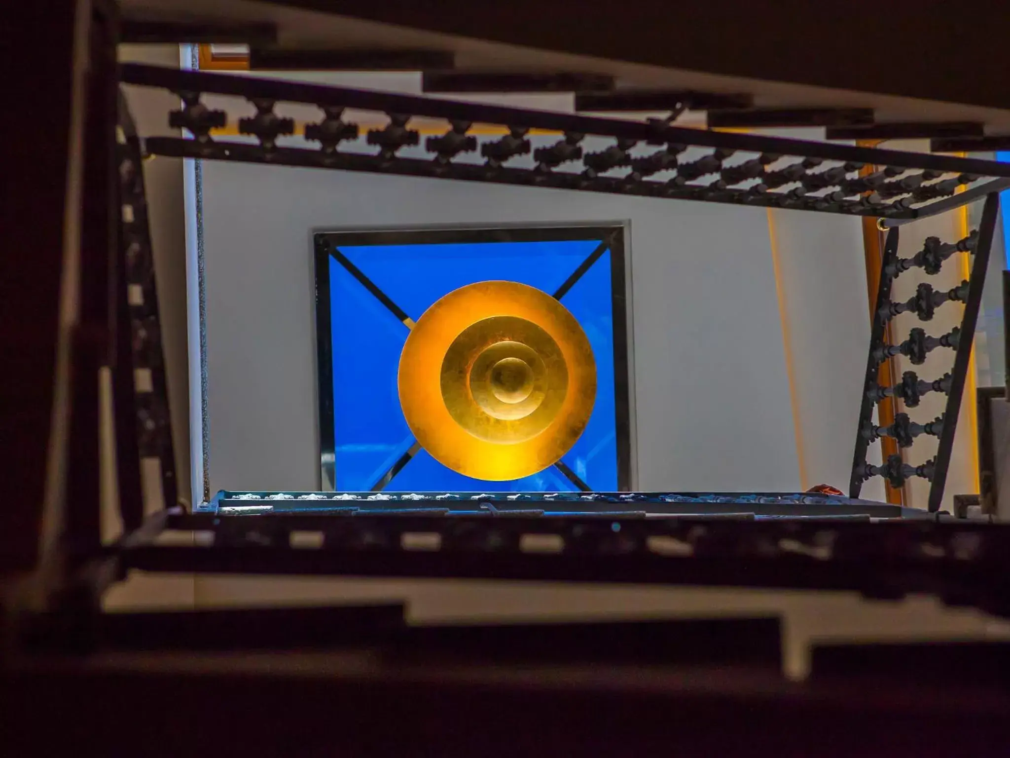 Decorative detail, TV/Entertainment Center in Hotel Hostal Cuba