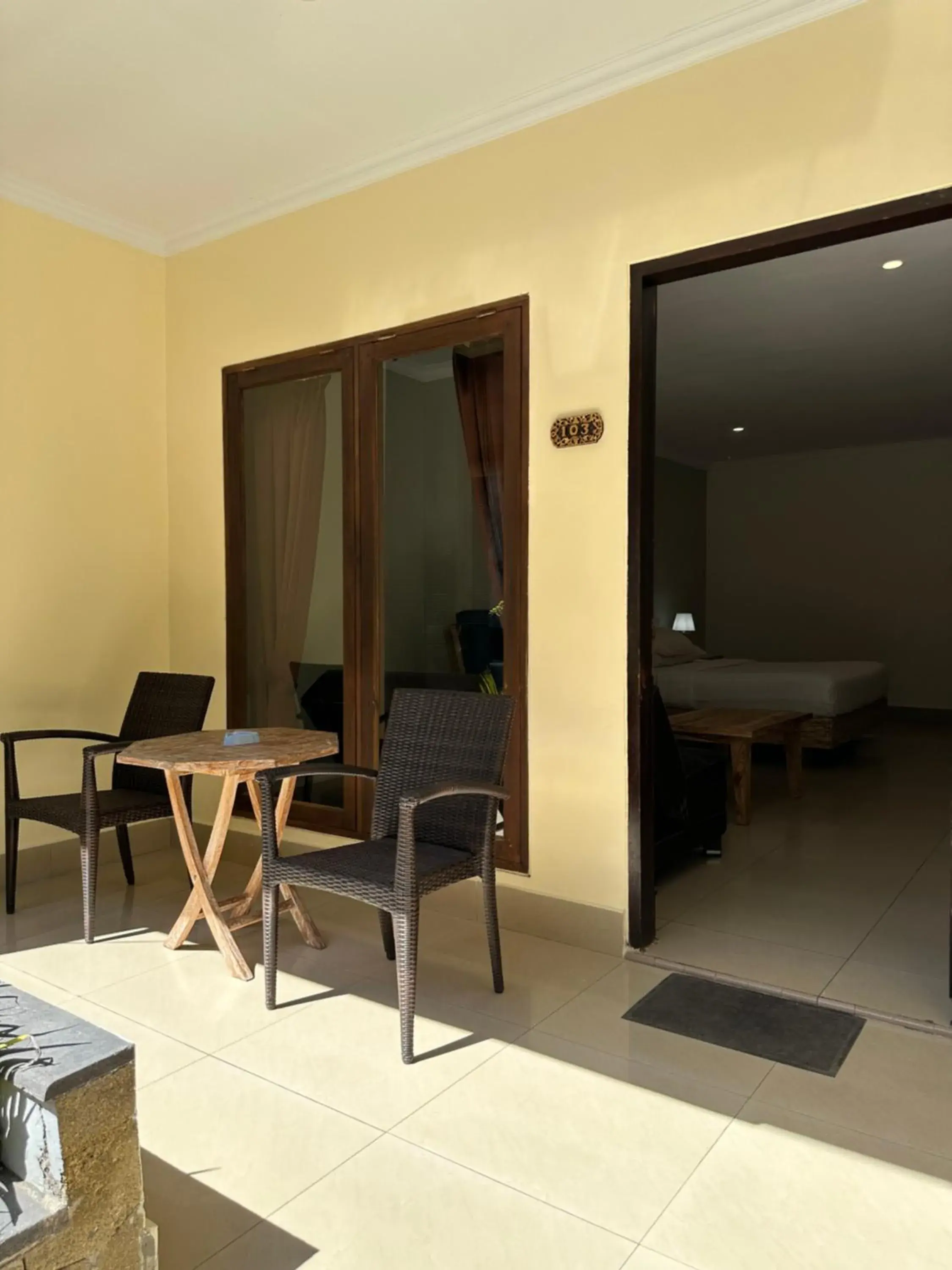 Property building, TV/Entertainment Center in Radha Bali Hotel
