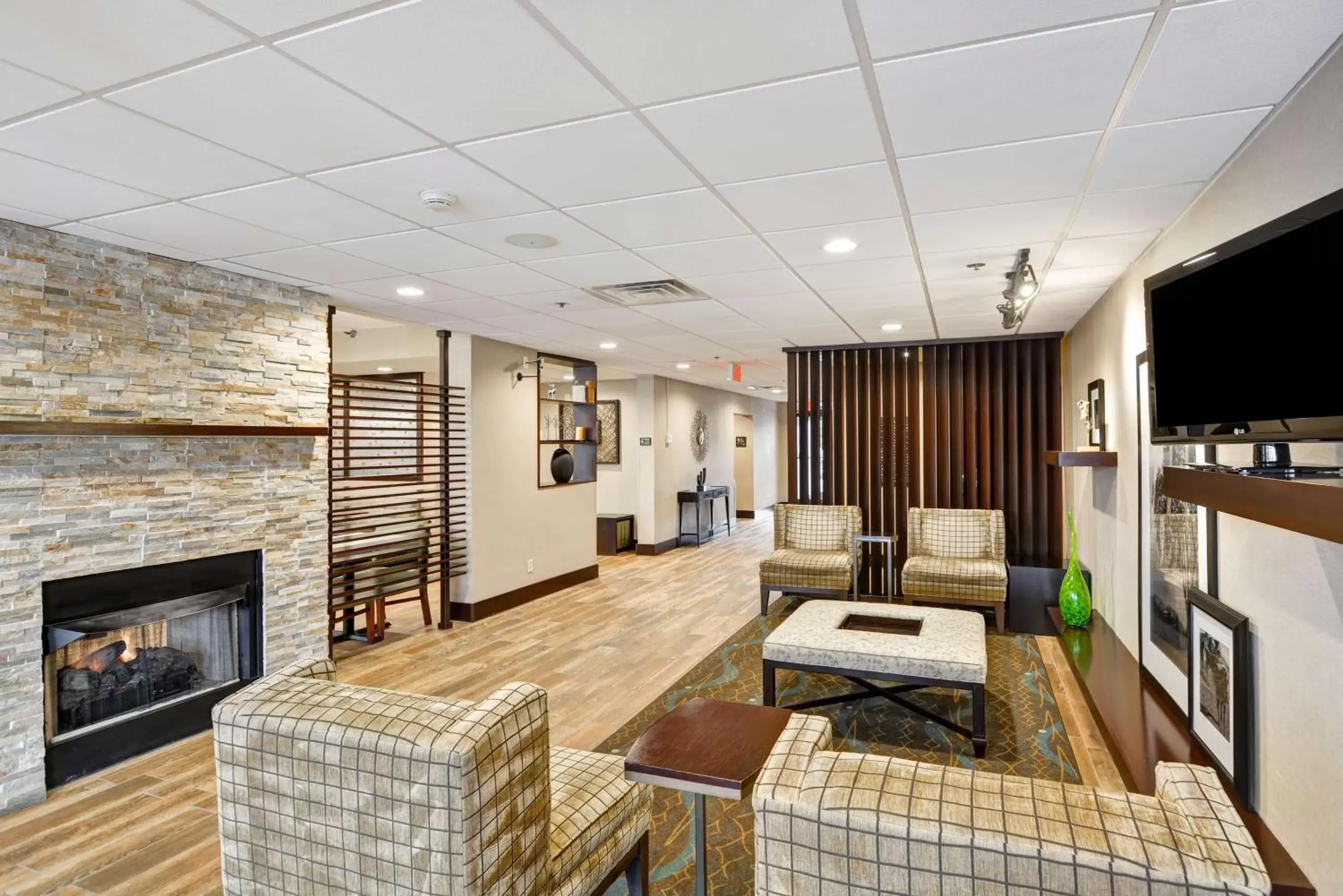 Lobby or reception in Hampton Inn Hendersonville