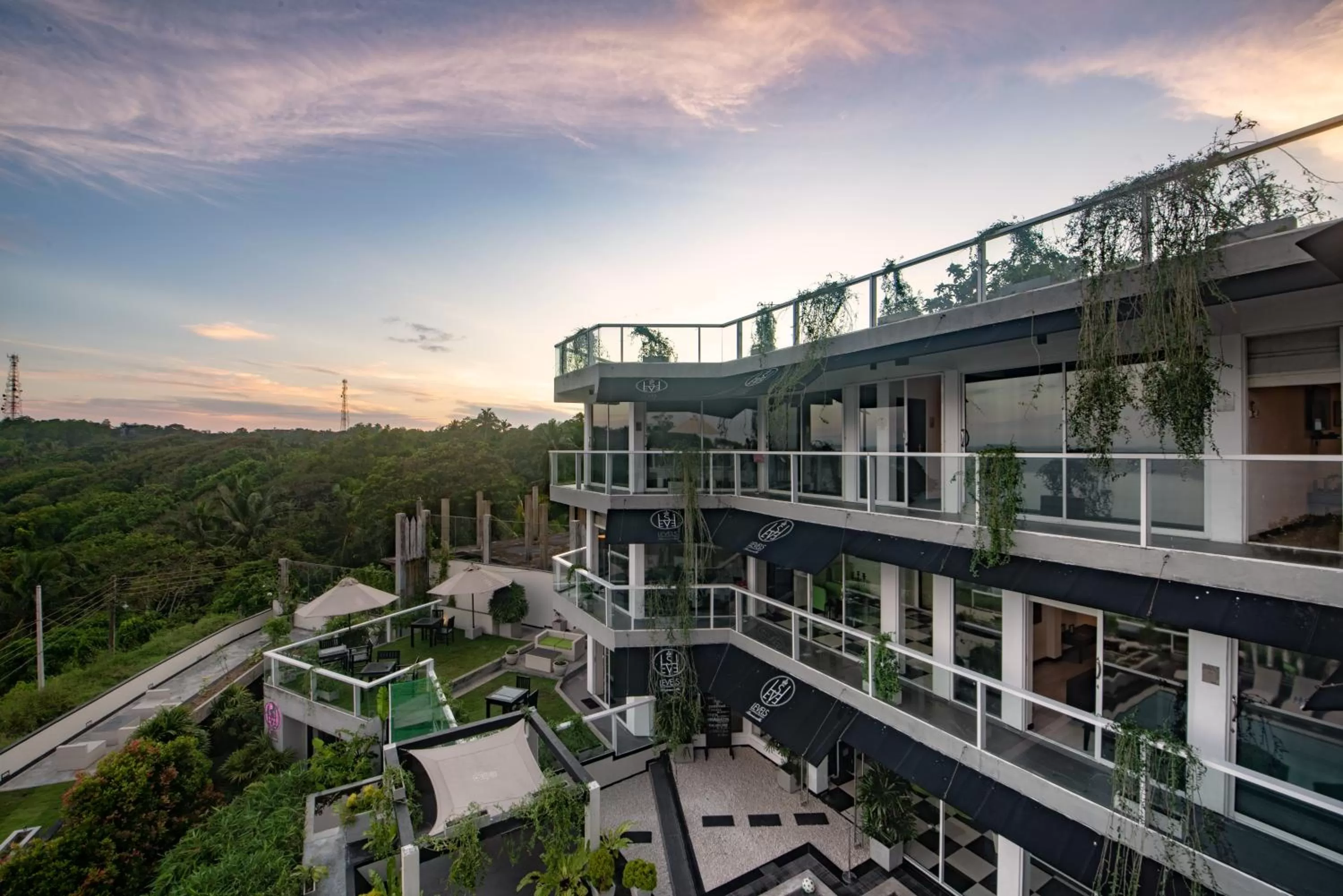 Bird's eye view in Levels Unawatuna