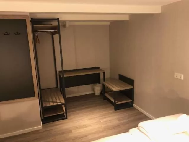 Bed in Facade Hotel Amsterdam