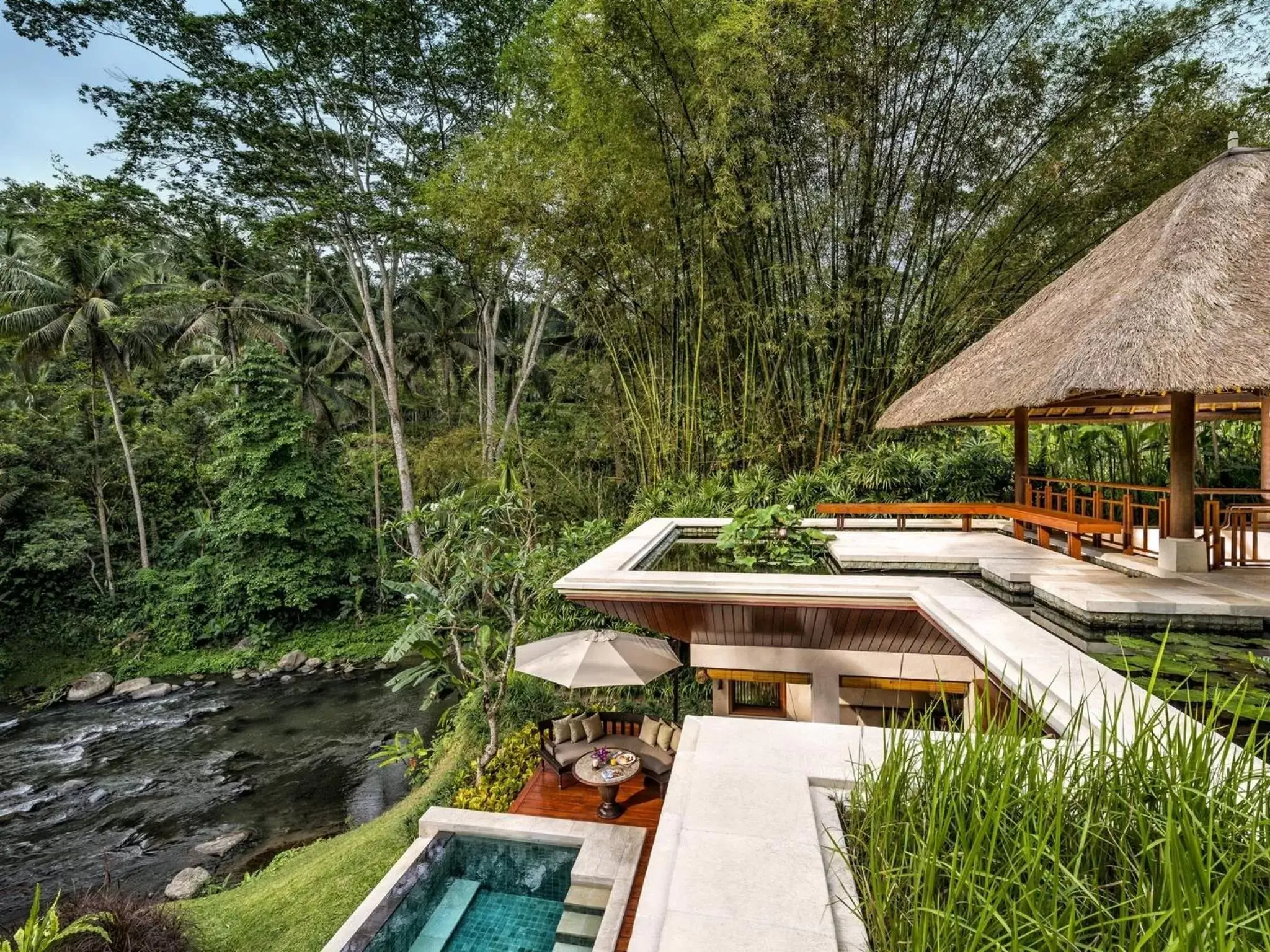 Balcony/Terrace in Four Seasons Resort Bali at Sayan