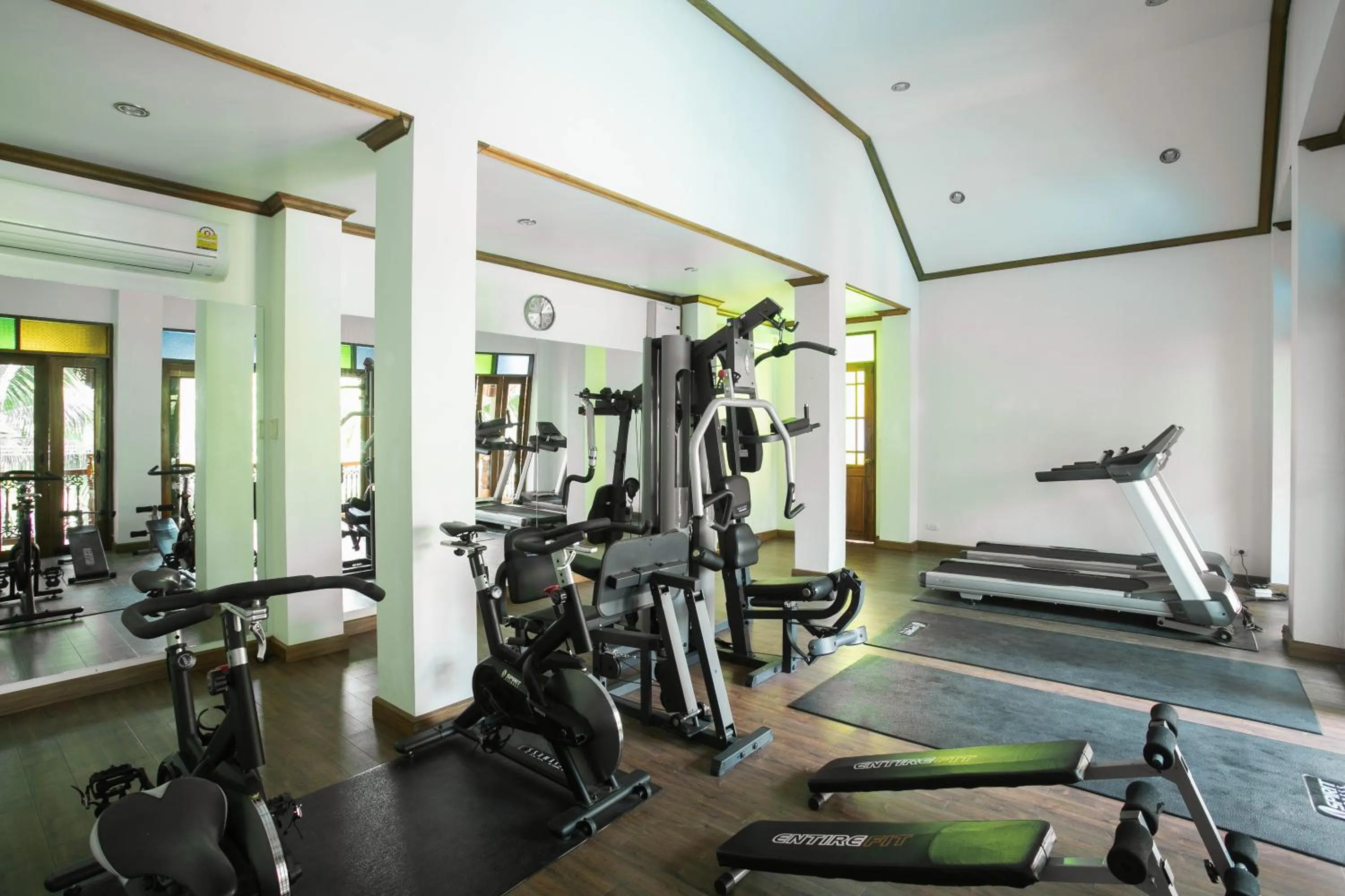 Fitness centre/facilities in Pingviman Hotel
