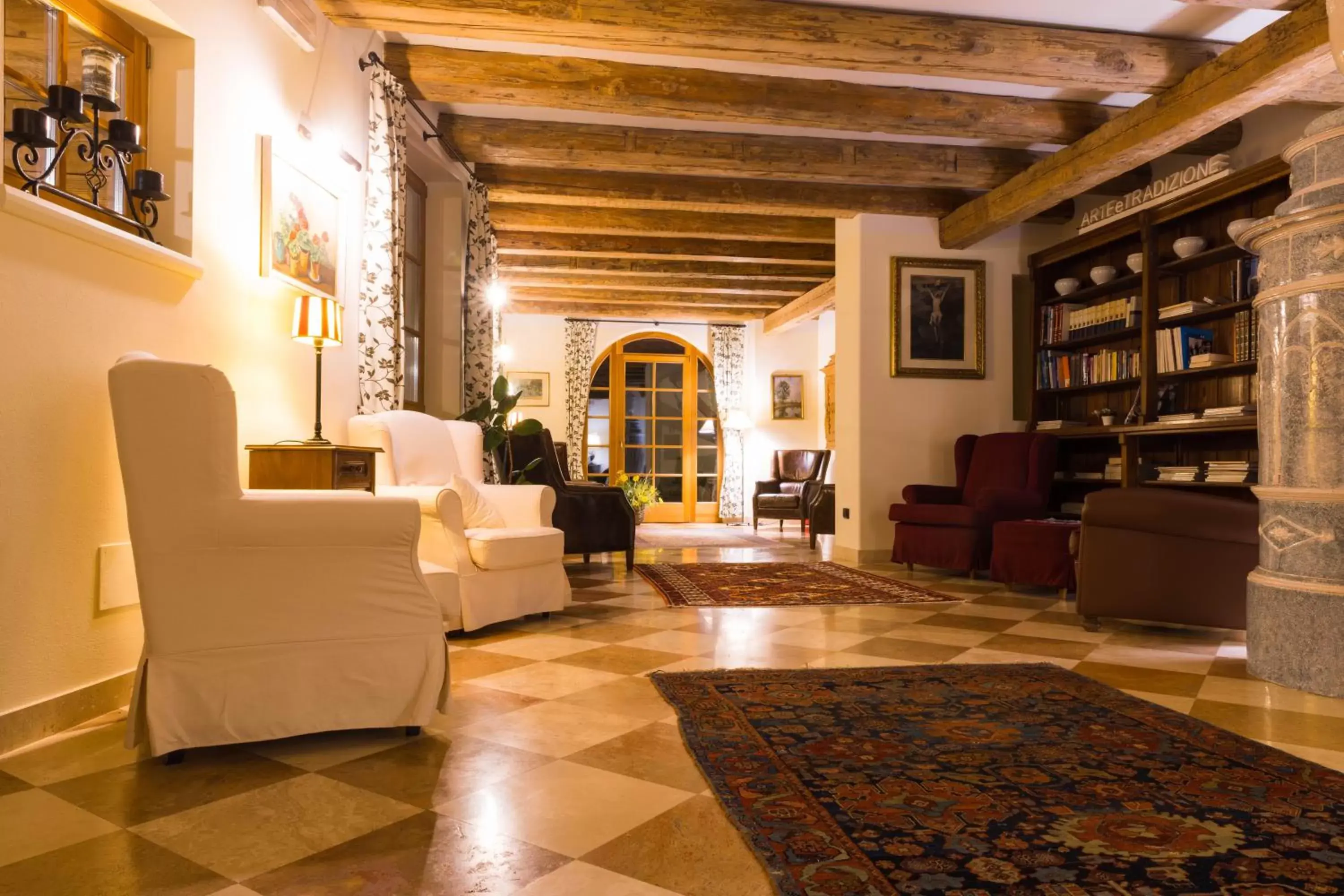 Library, Seating Area in Hotel Relais Vecchio Maso