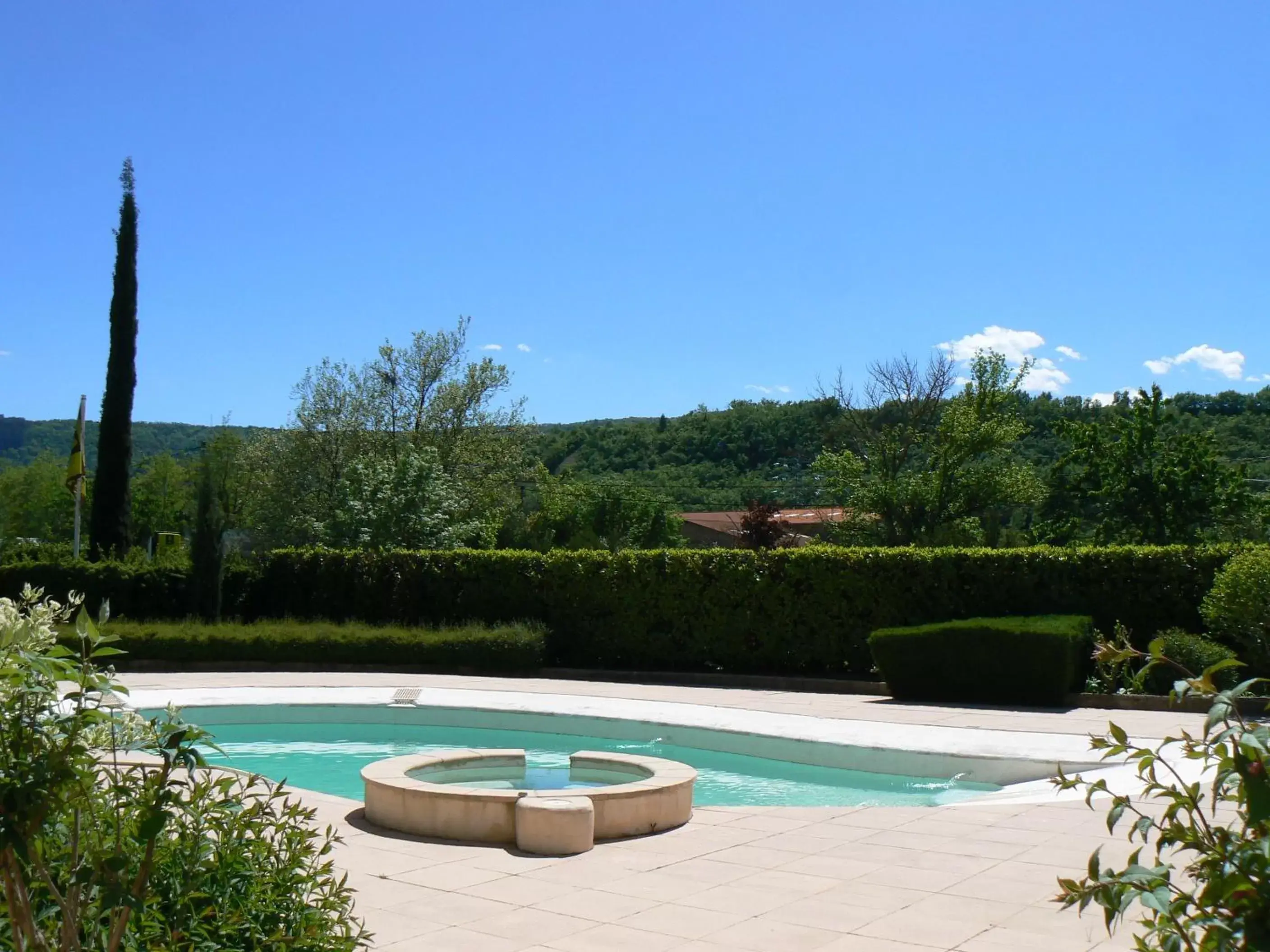 Day, Swimming Pool in Hotel Les Chênes