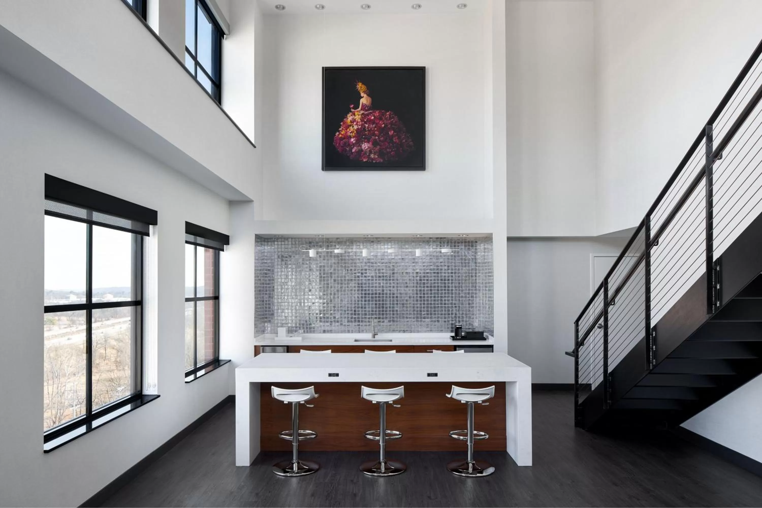 Kitchen or kitchenette in Marriott Owings Mills Metro Centre