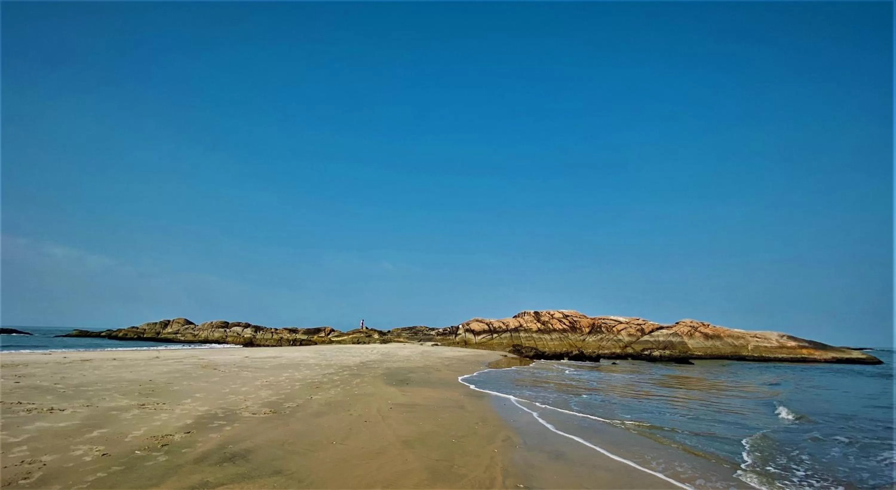 Beach in White Shell