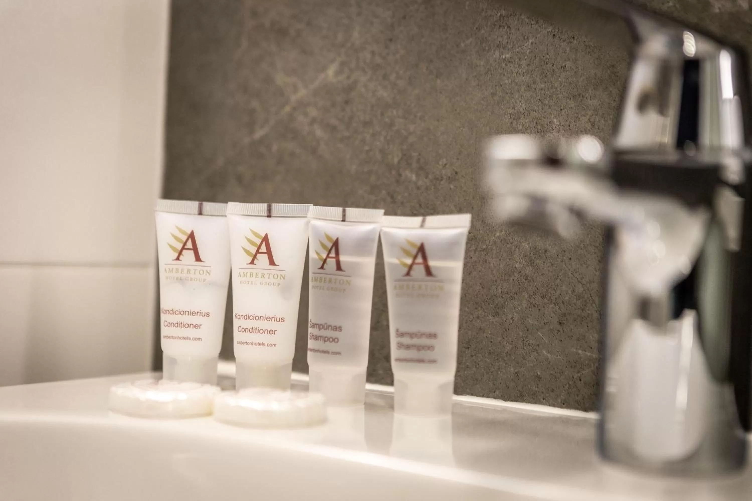 Bathroom in Amberton Hotel Klaipeda