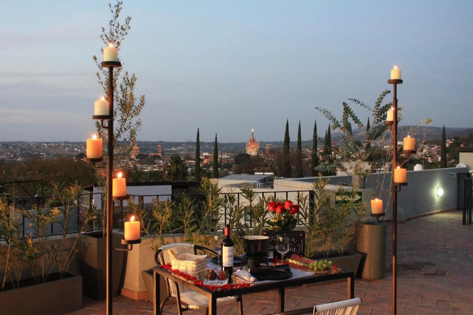 Balcony/Terrace in Casa Goyri San Miguel de Allende