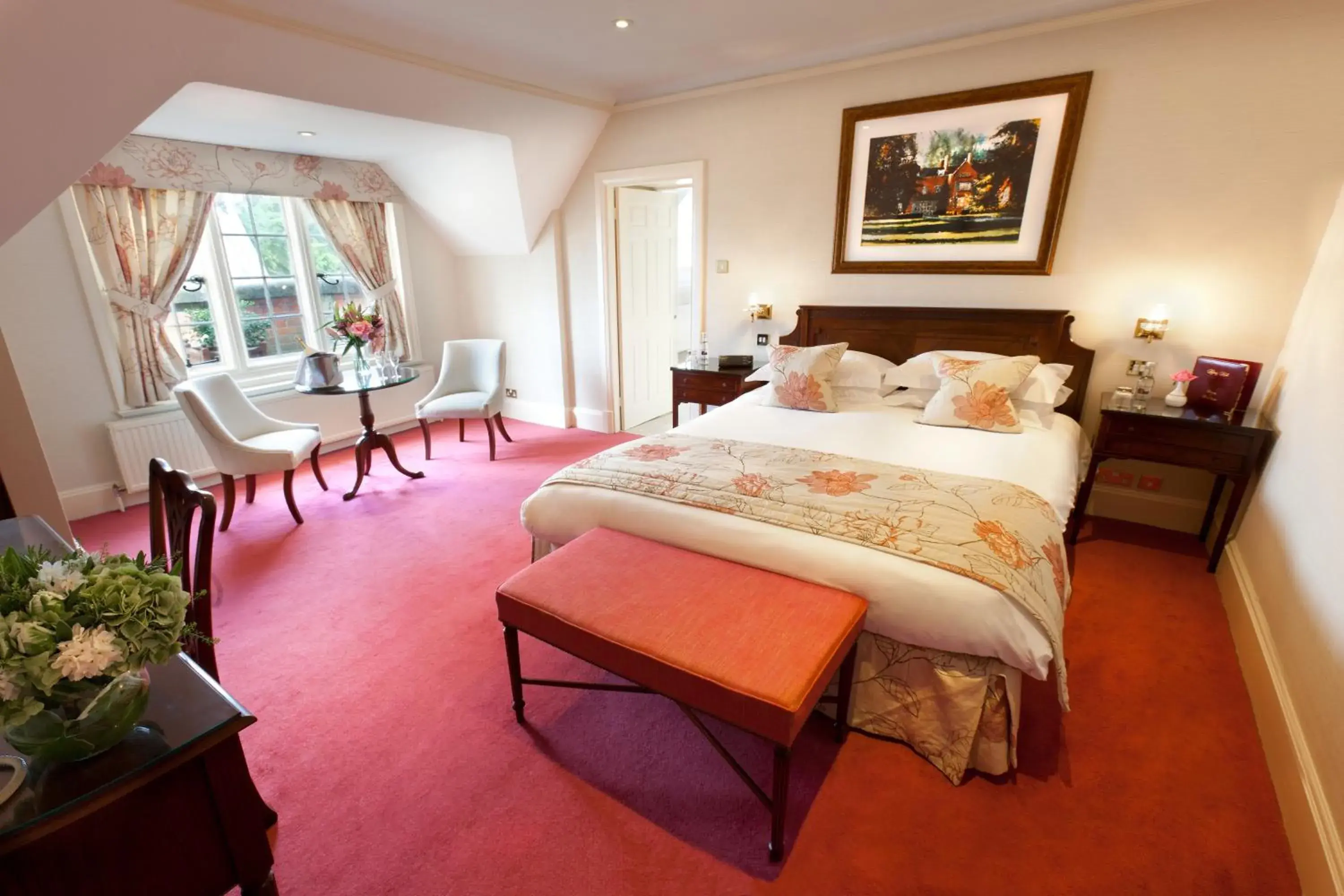 Bedroom in Tylney Hall Hotel