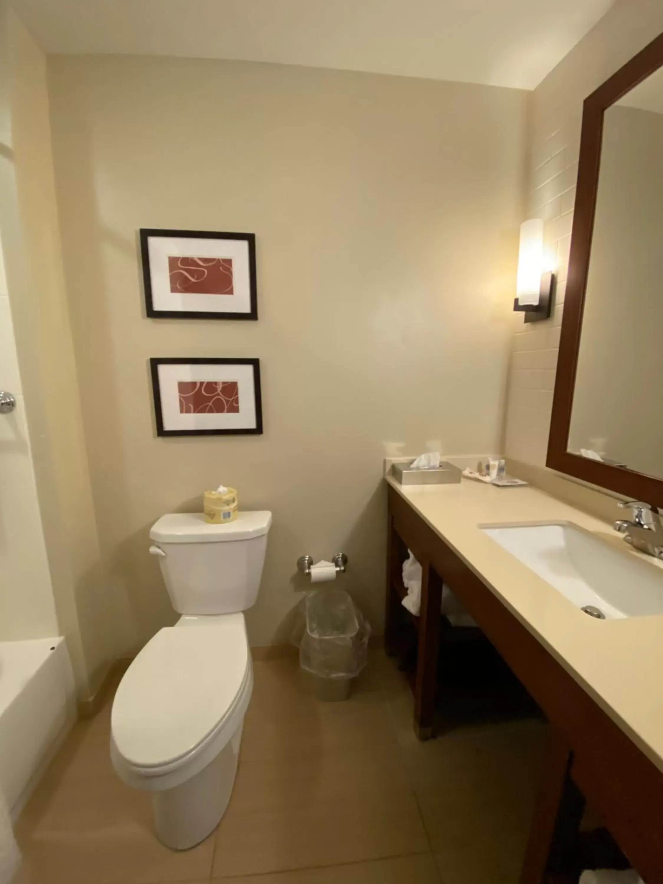 Bathroom in Comfort Suites Manheim - Lancaster