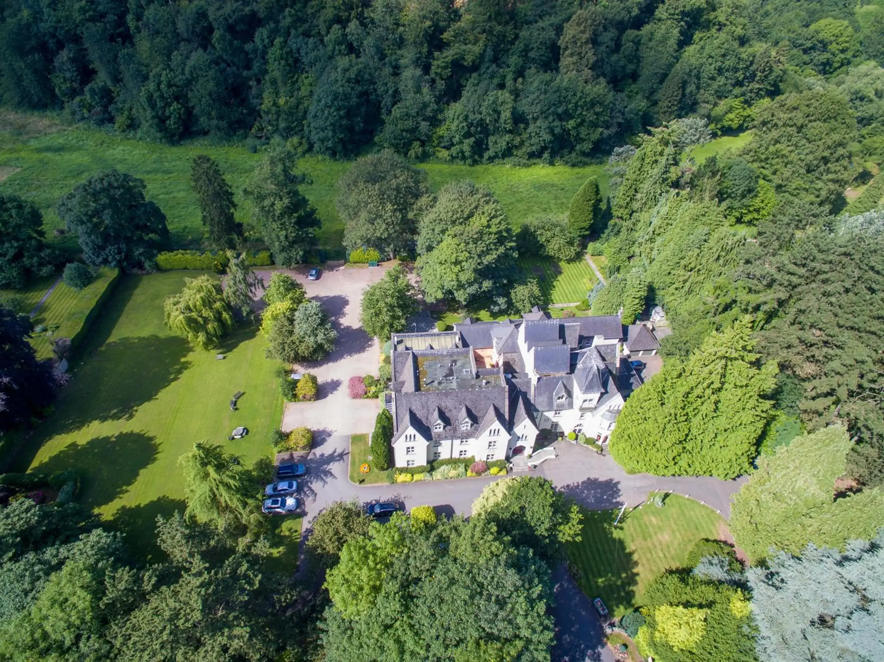 Bird's-eye View in Glen-Yr-Afon House Hotel