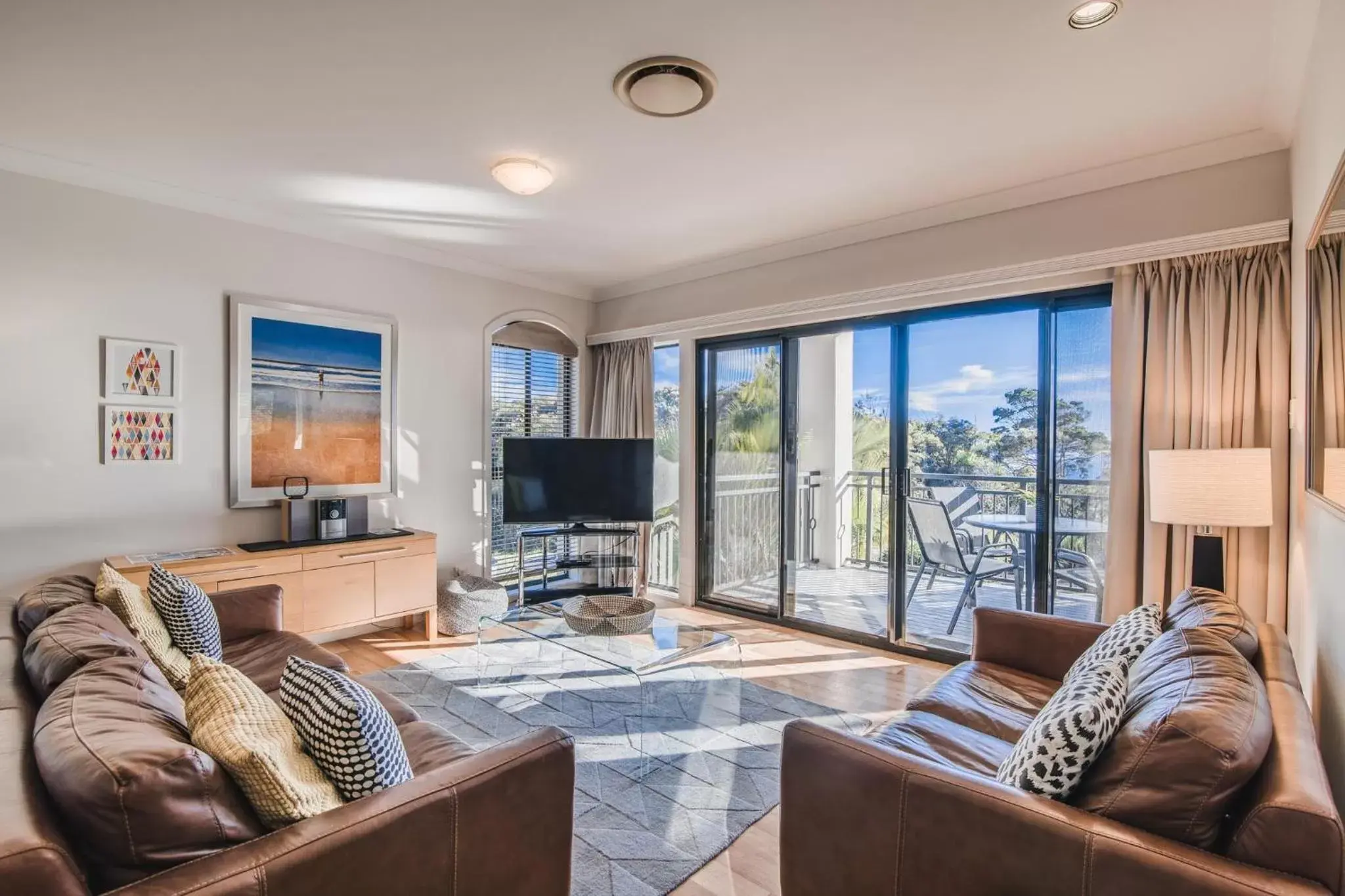 Balcony/Terrace, Seating Area in The Point Coolum