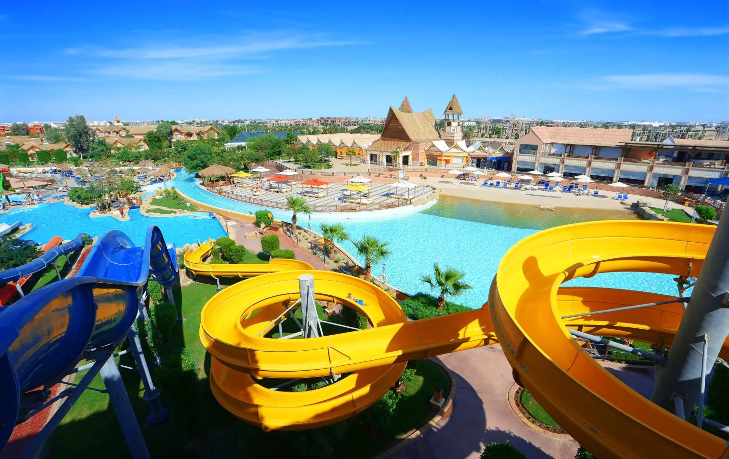 Aqua park in Pickalbatros Jungle Aqua Park - Neverland Hurghada