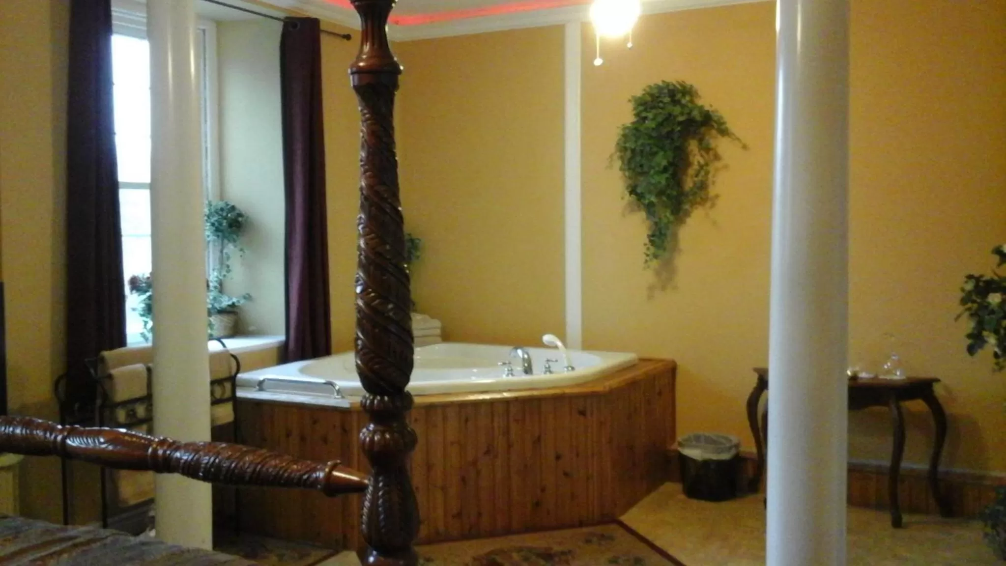 Bathroom in Baldachin Inn