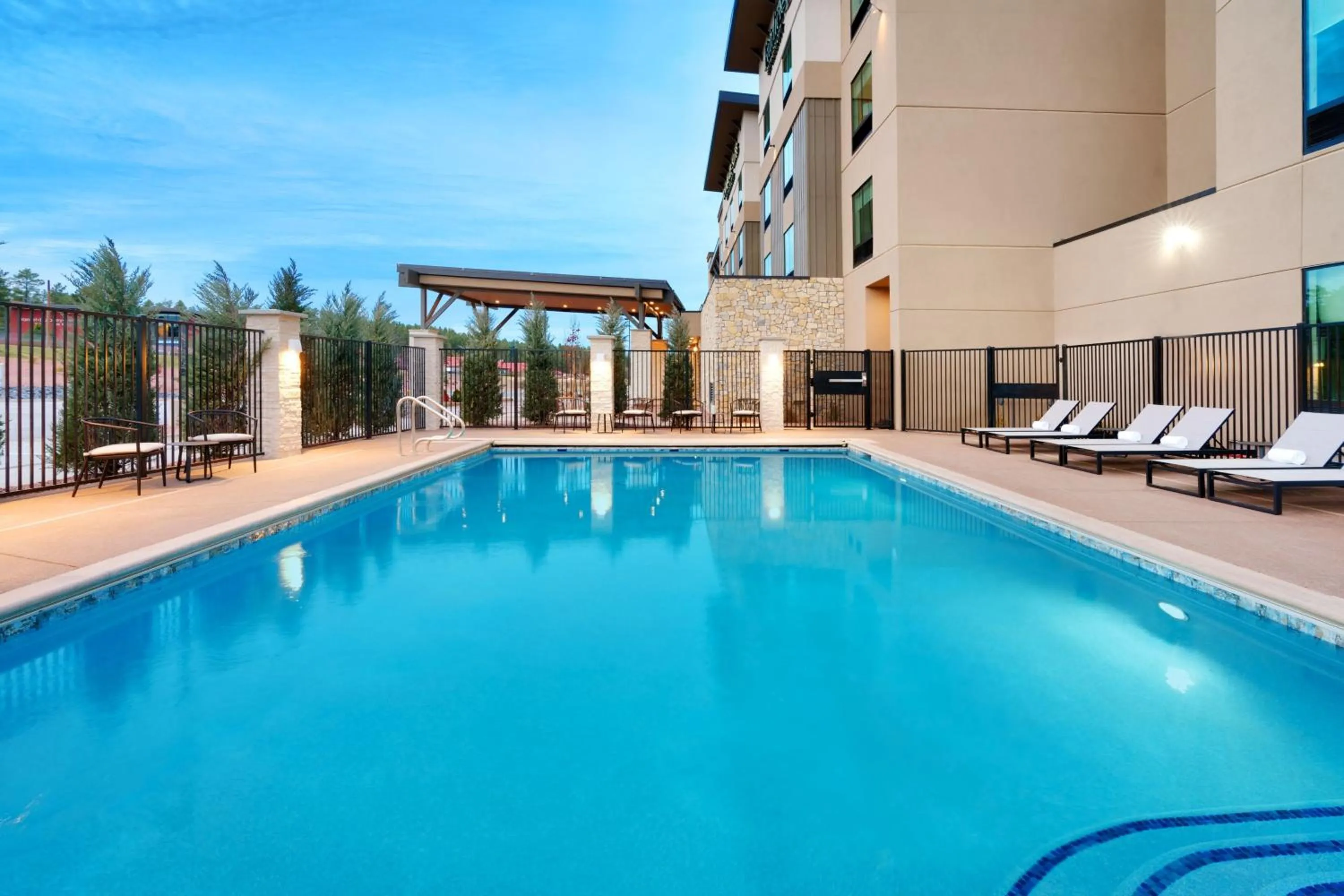 Swimming pool in Fairfield by Marriott Inn & Suites Show Low