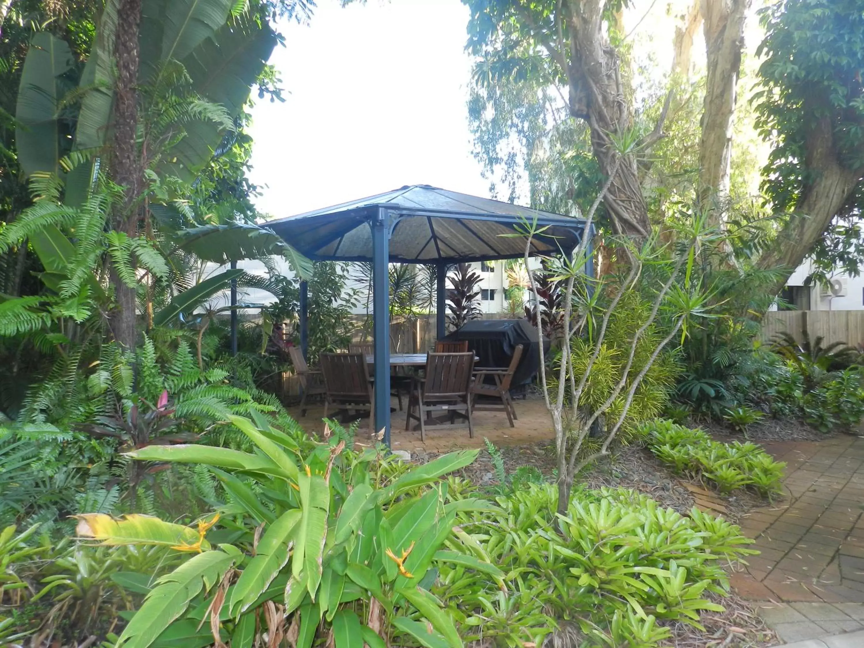 BBQ facilities in The York Beachfront Holiday Apartments