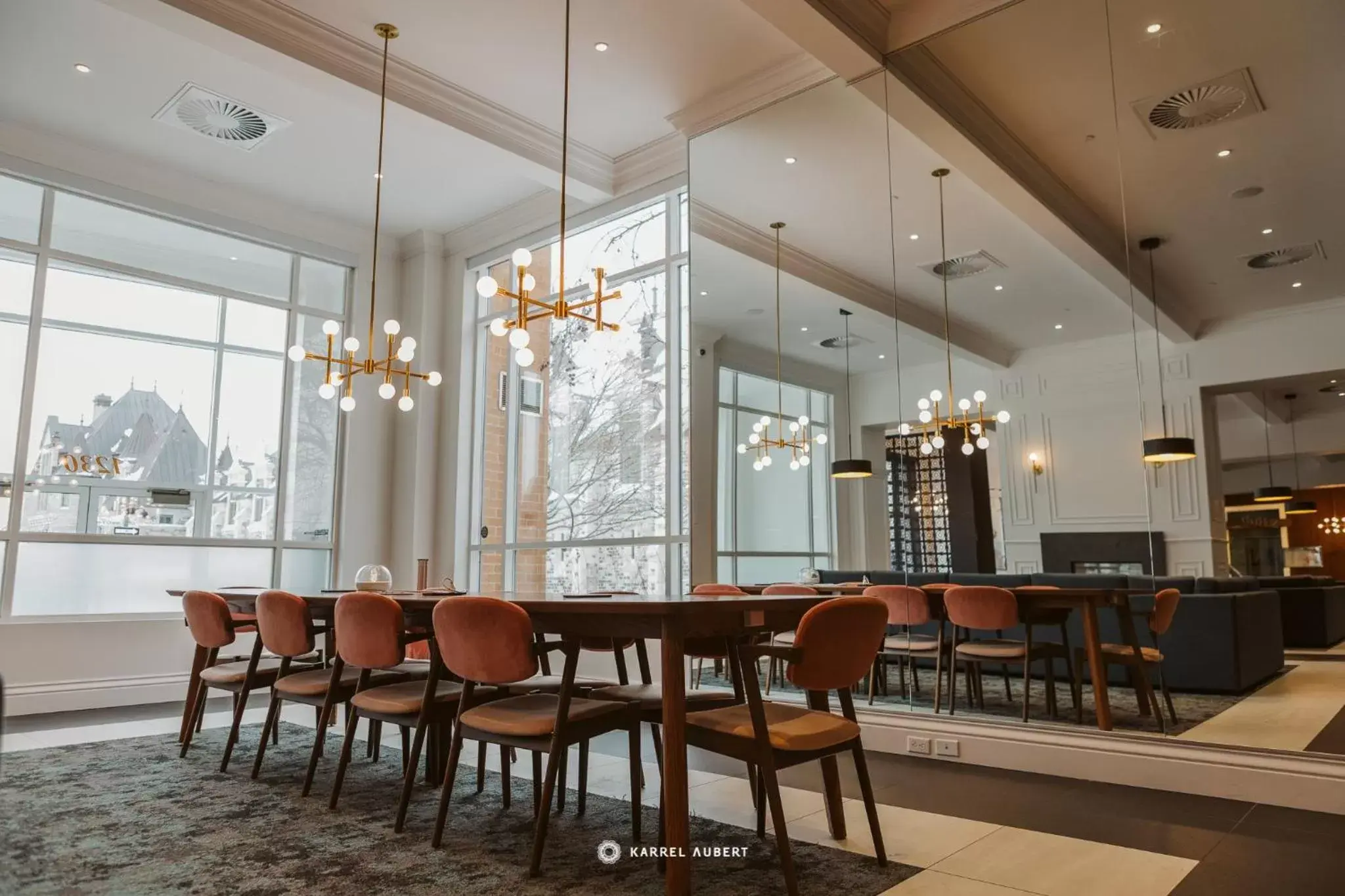 Lobby or reception, Restaurant/Places to Eat in Hotel Chateau Laurier Québec