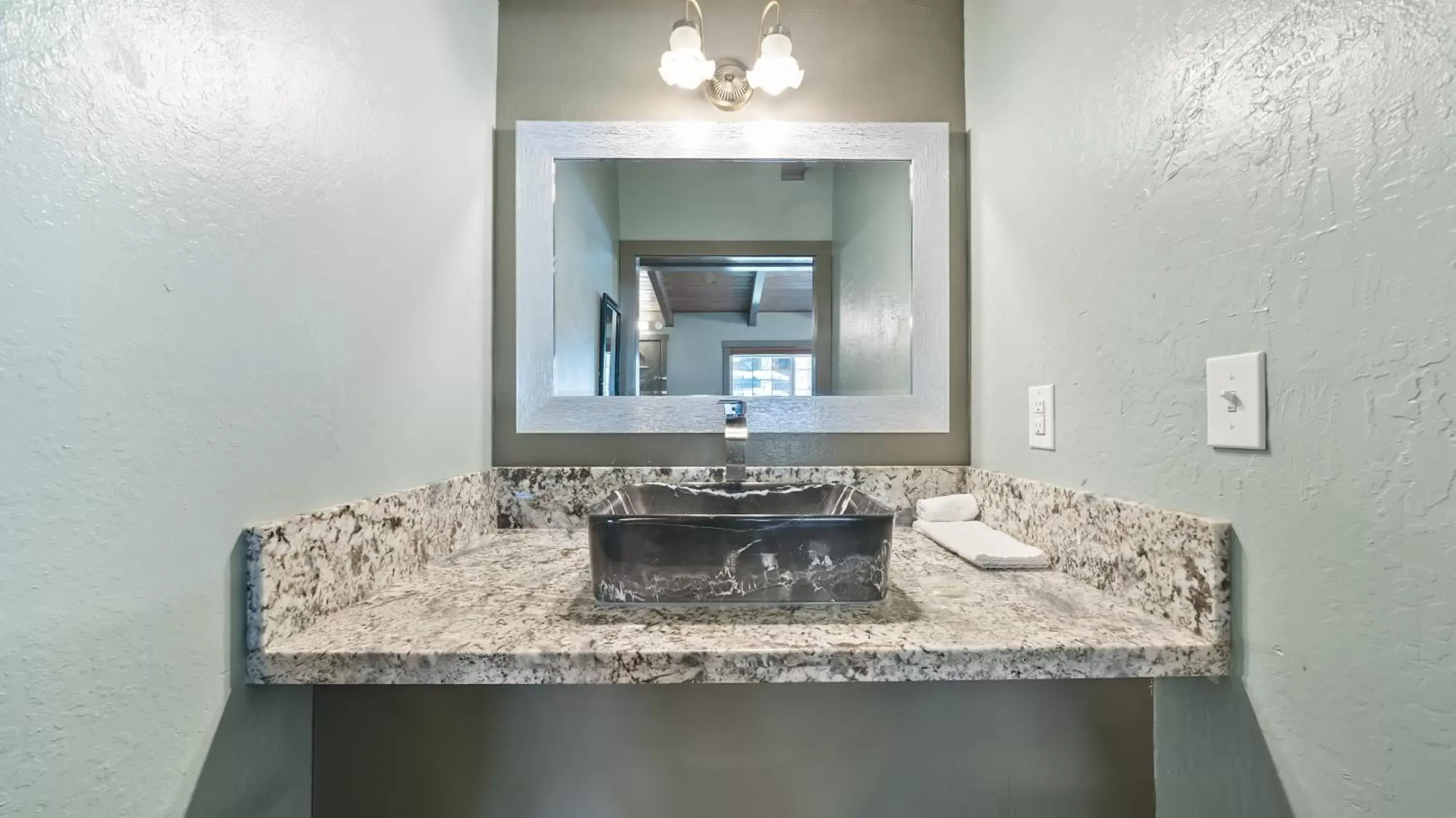 Quiet street view in Blue Jay Lodge Quiet street view in Blue Jay Lodge