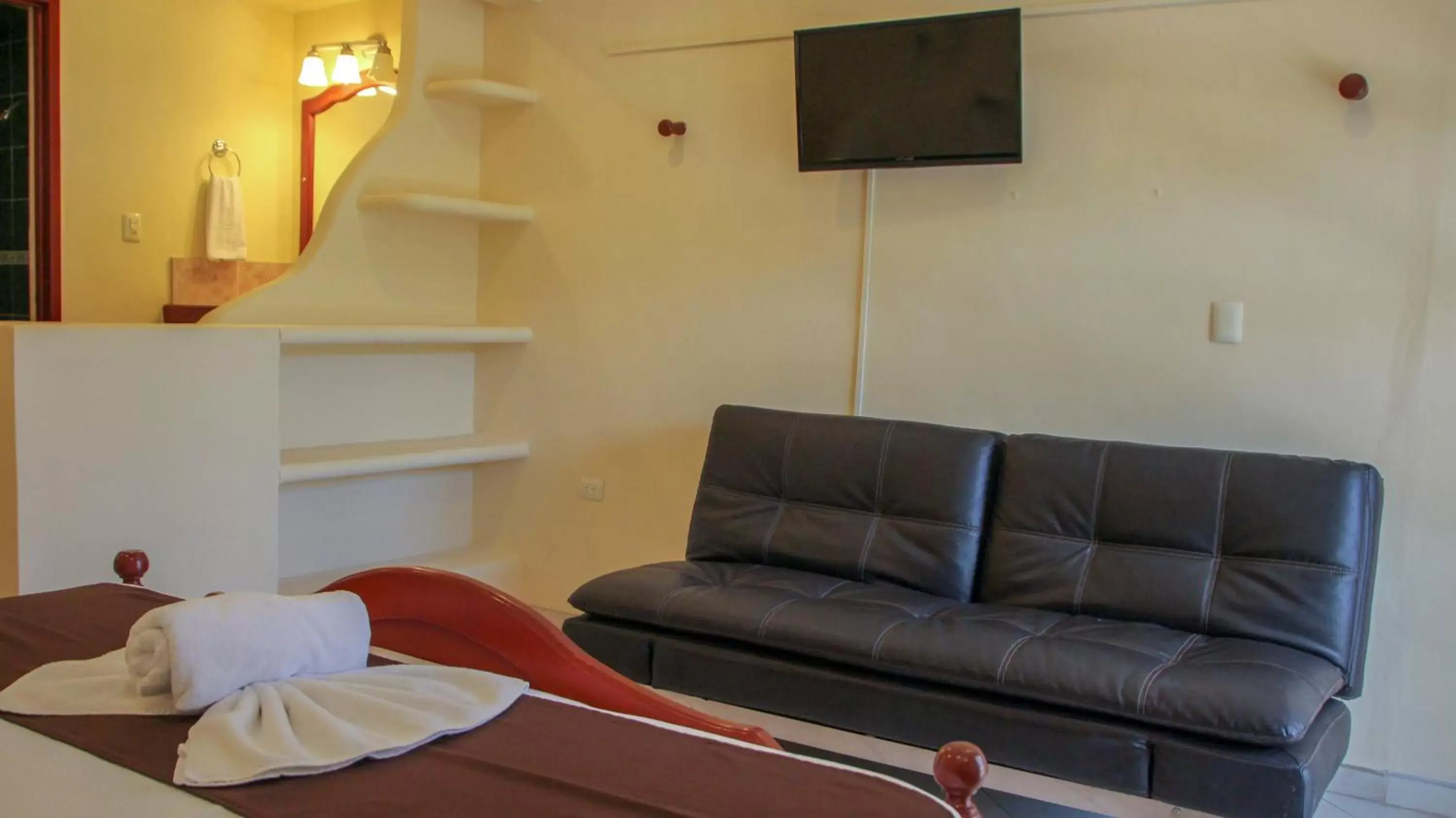 Seating Area in Villas Coco Resort - All Suites