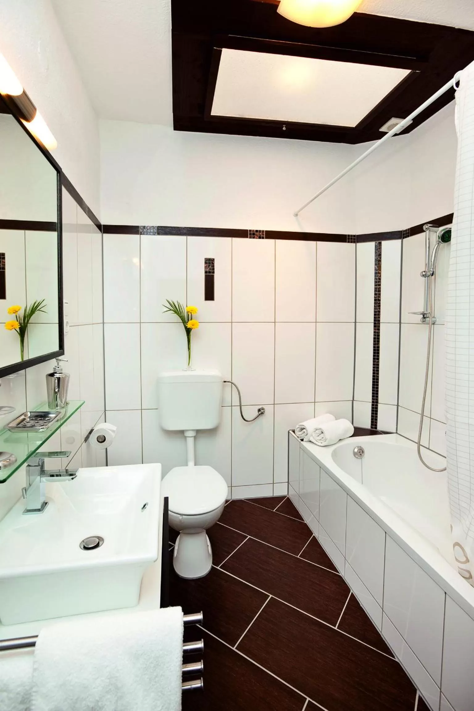 Bathroom in City Apart Hotel Füssen