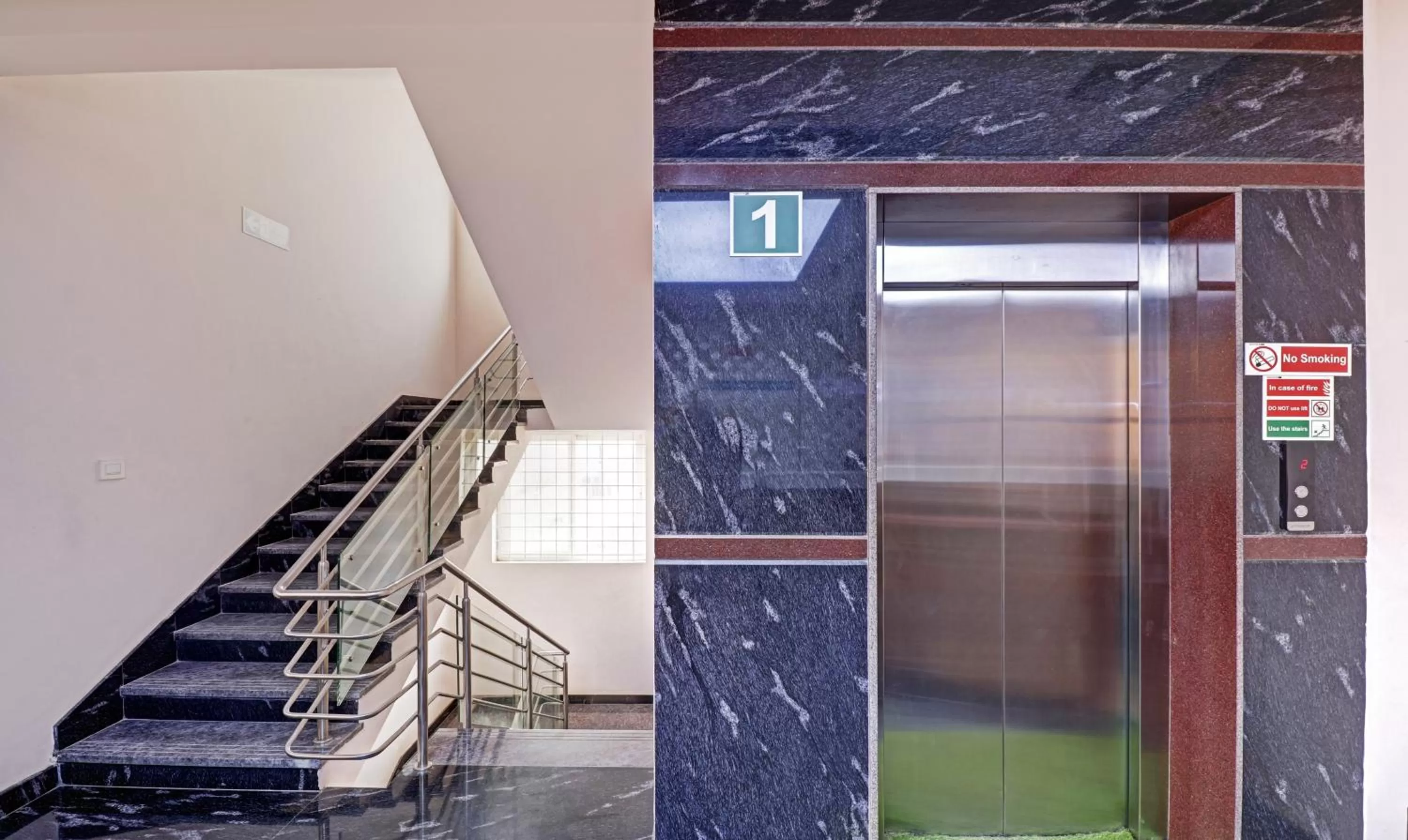 Lobby or reception in Treebo RJ Residency