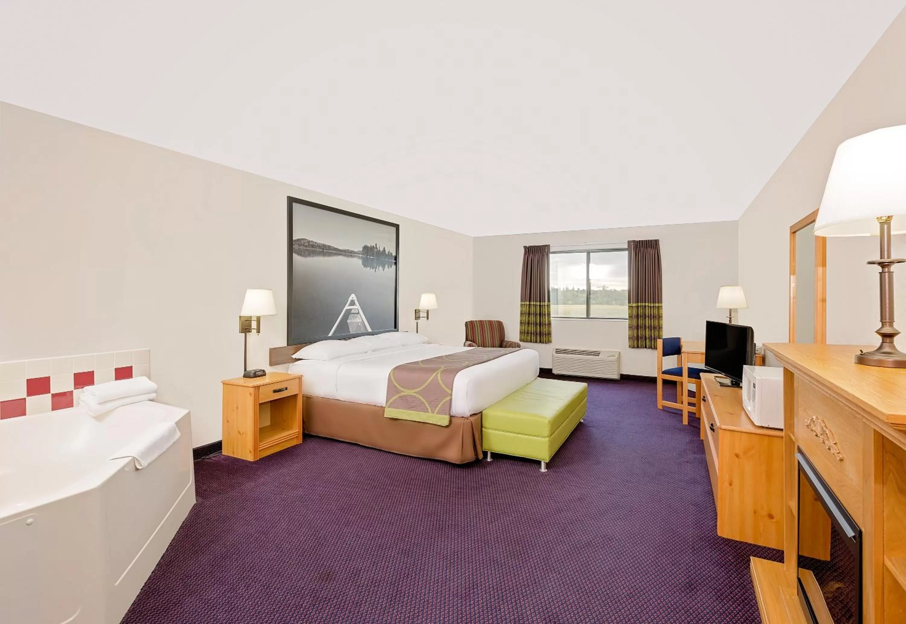 Bed in Super 8 by Wyndham St. James