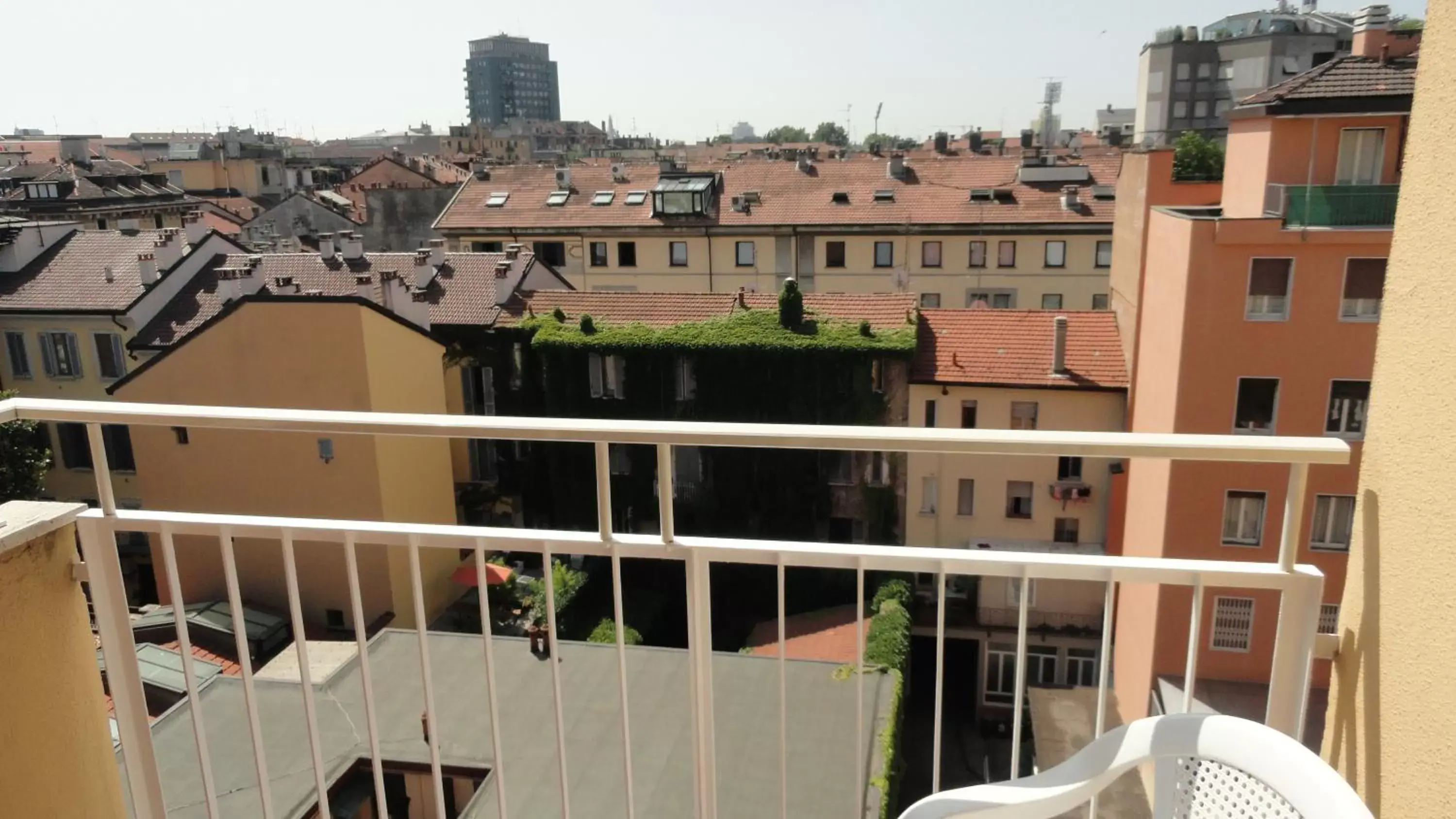View (from property/room), Balcony/Terrace in Residence Giusti 6
