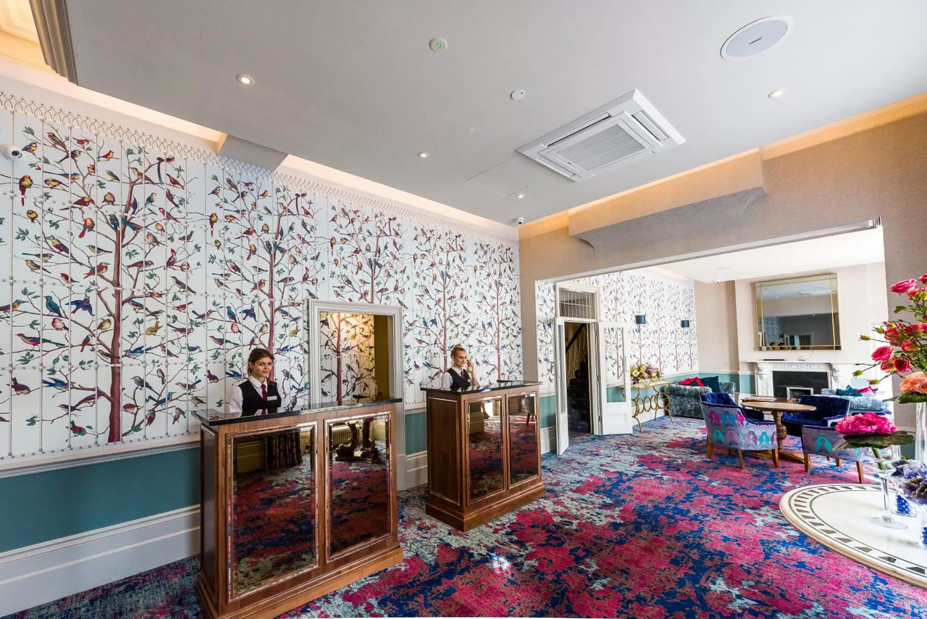Lobby or reception in Best Western Clifton Hotel- One of the best coastal views in Folkestone
