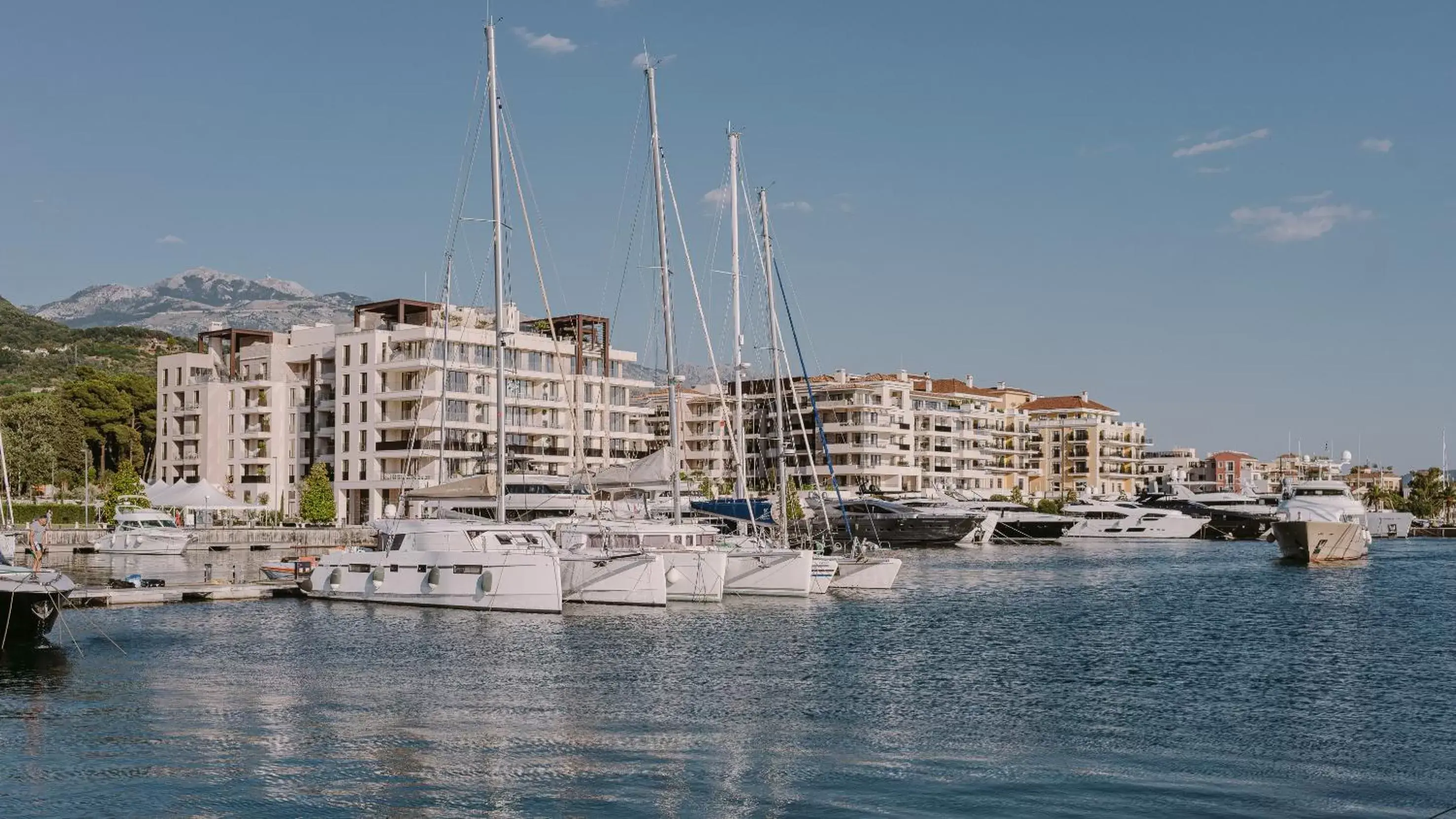Property building in Regent Porto Montenegro Property building in Regent Porto Montenegro