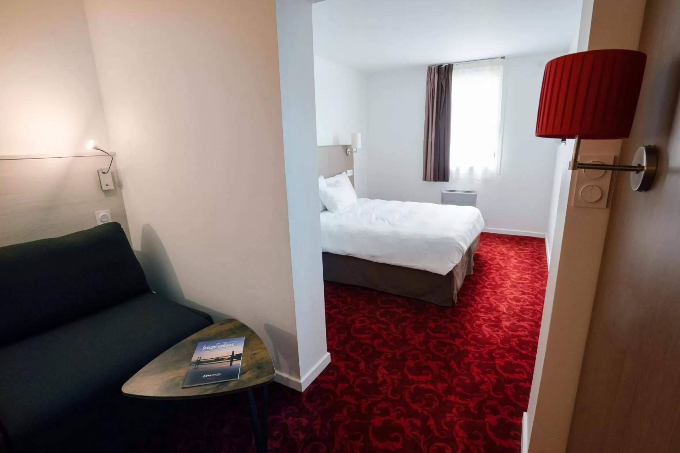 Photo of the whole room, Bed in Brit Hotel Essentiel Cholet