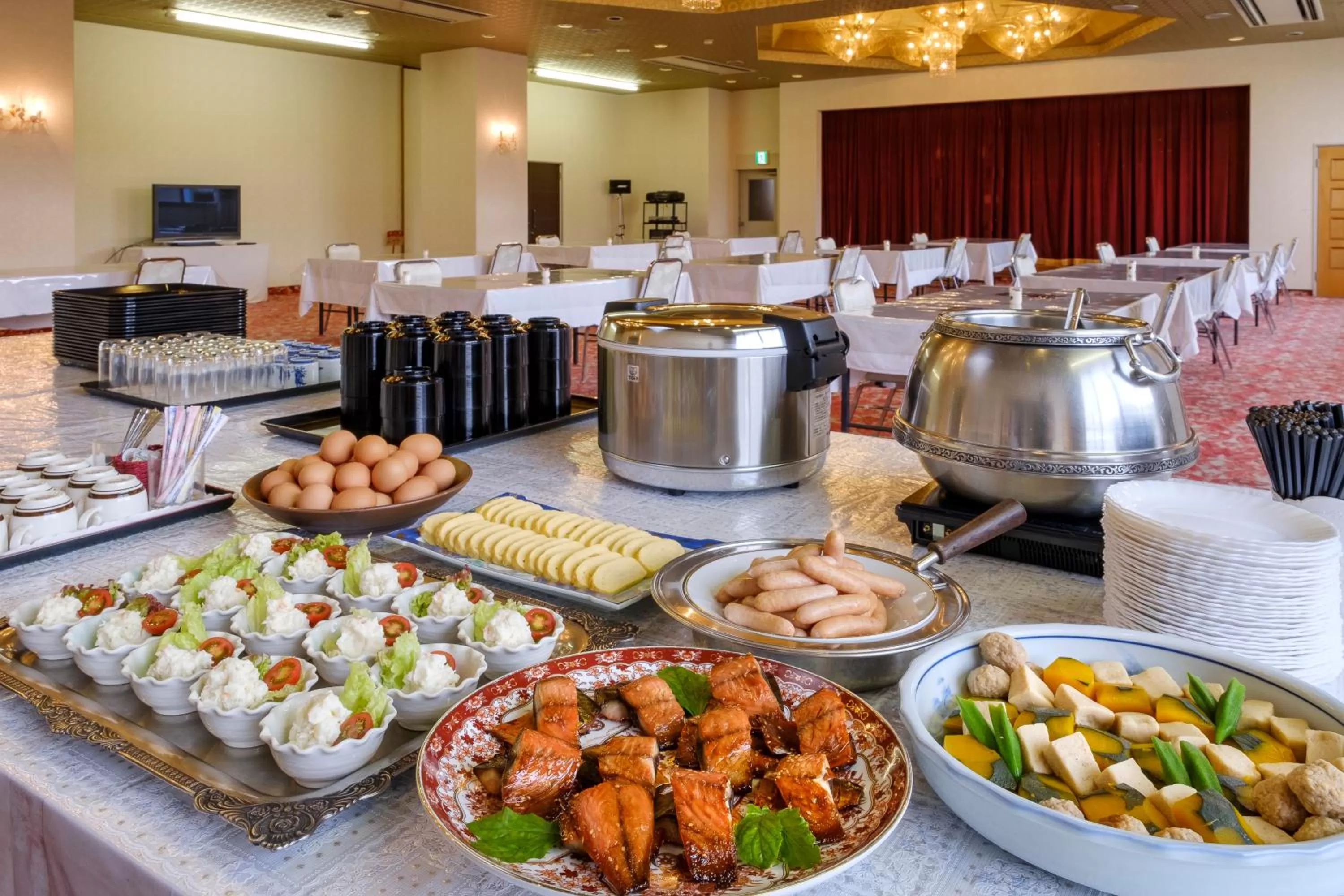 Food in Nobeoka Royal Hotel