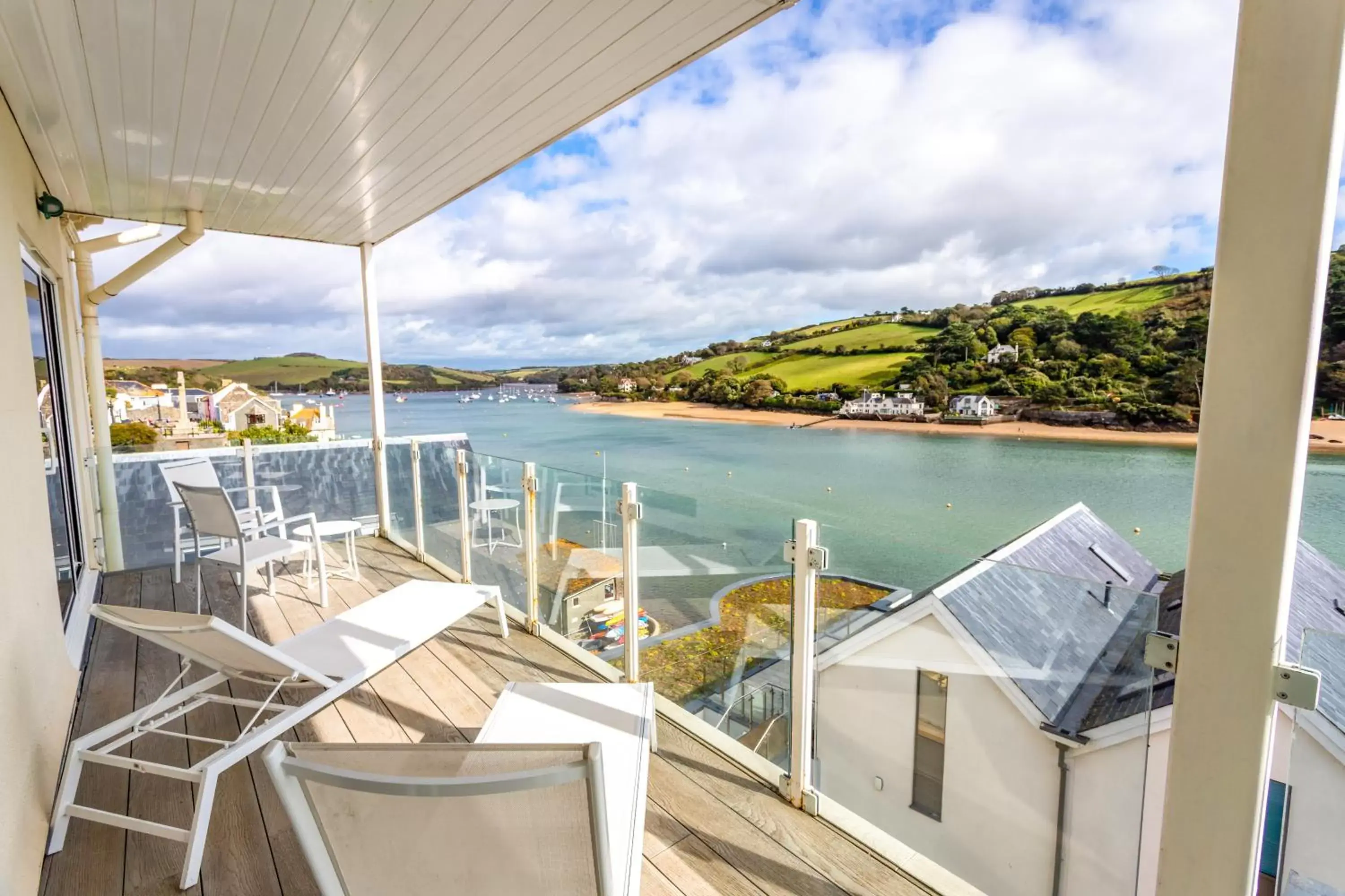 Balcony/Terrace in Harbour Hotel Salcombe