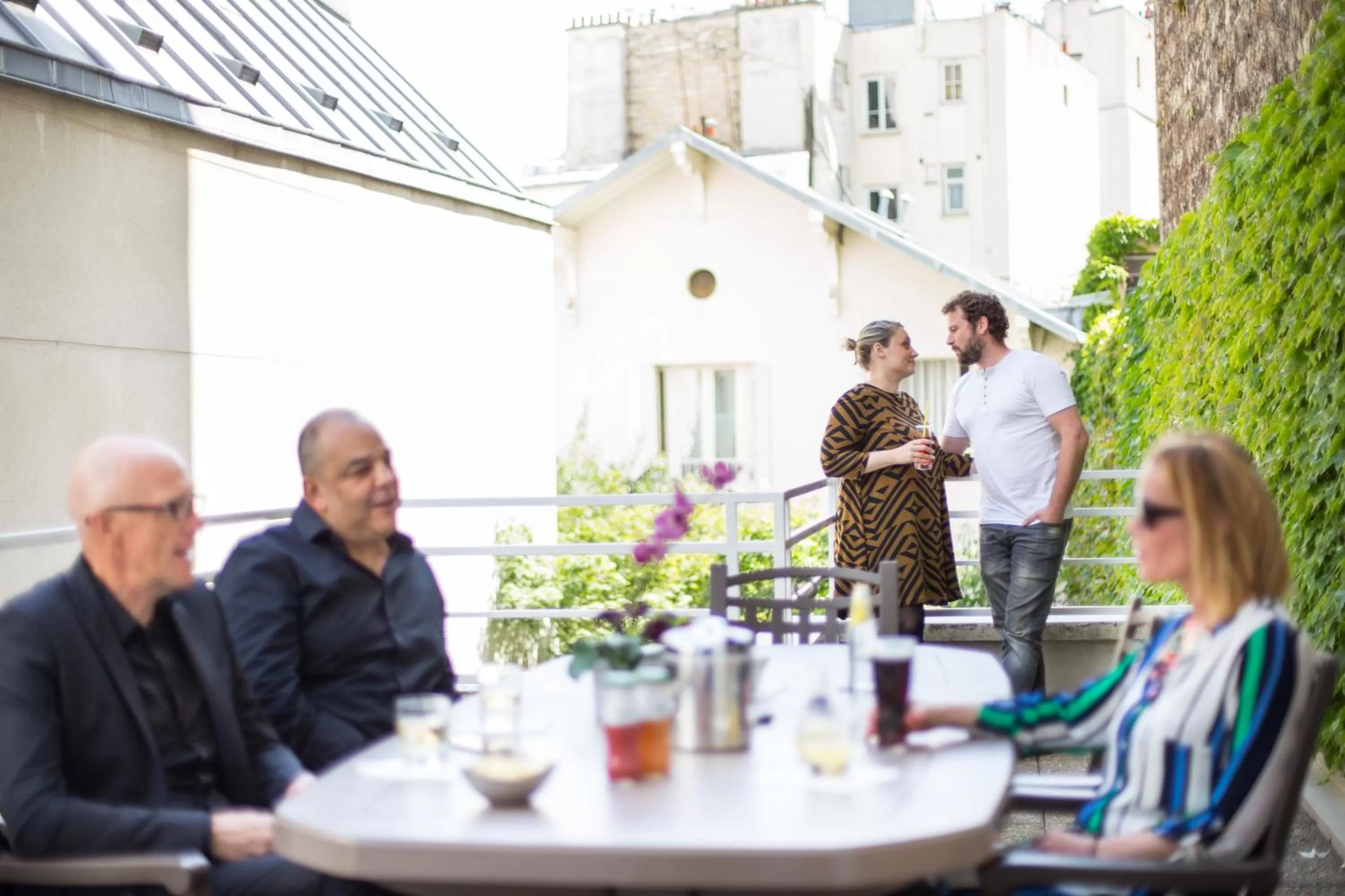 Patio in HOTEL DE PARIS MONTPARNASSE