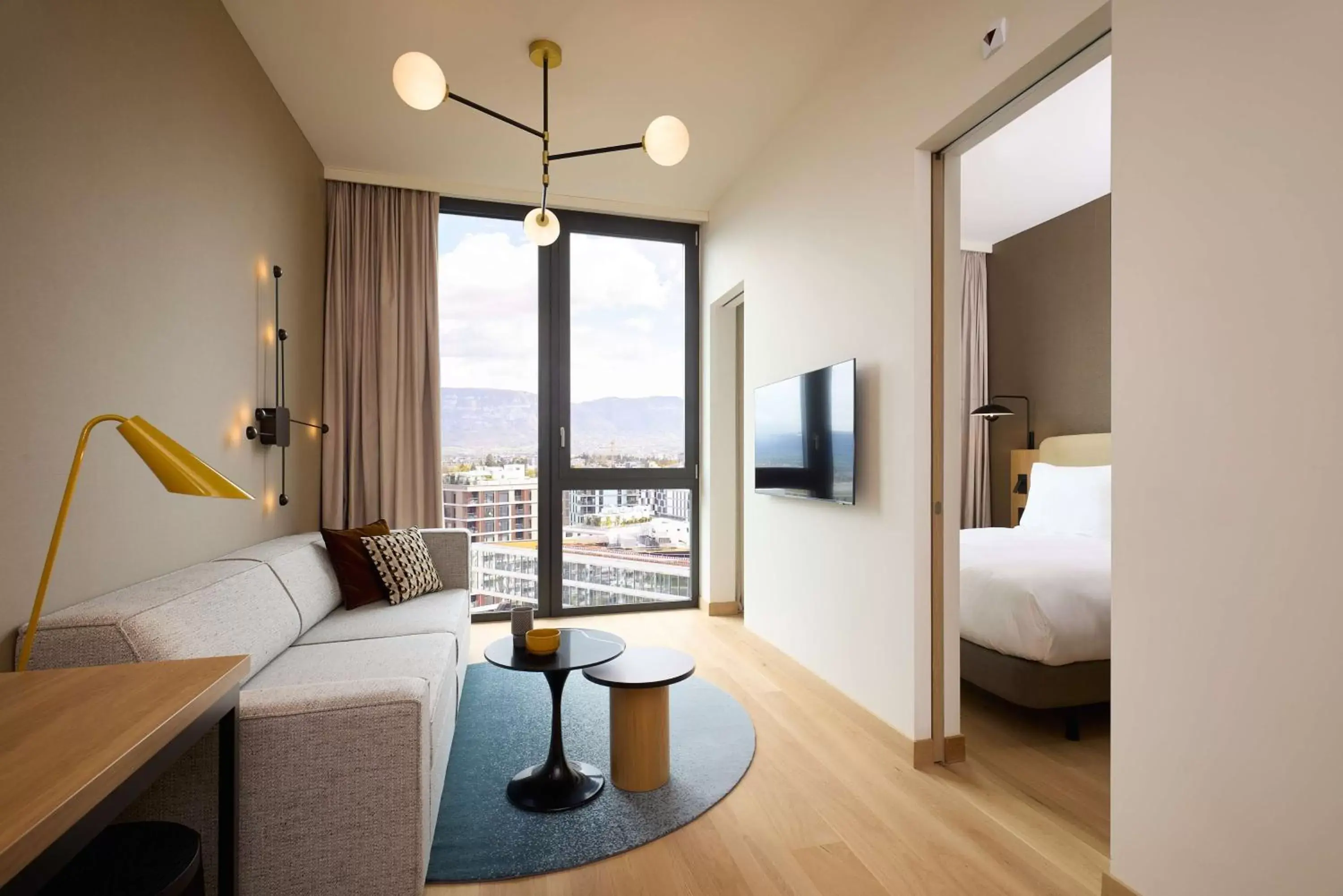 Bedroom, Seating Area in Adina Apartment Hotel Geneva