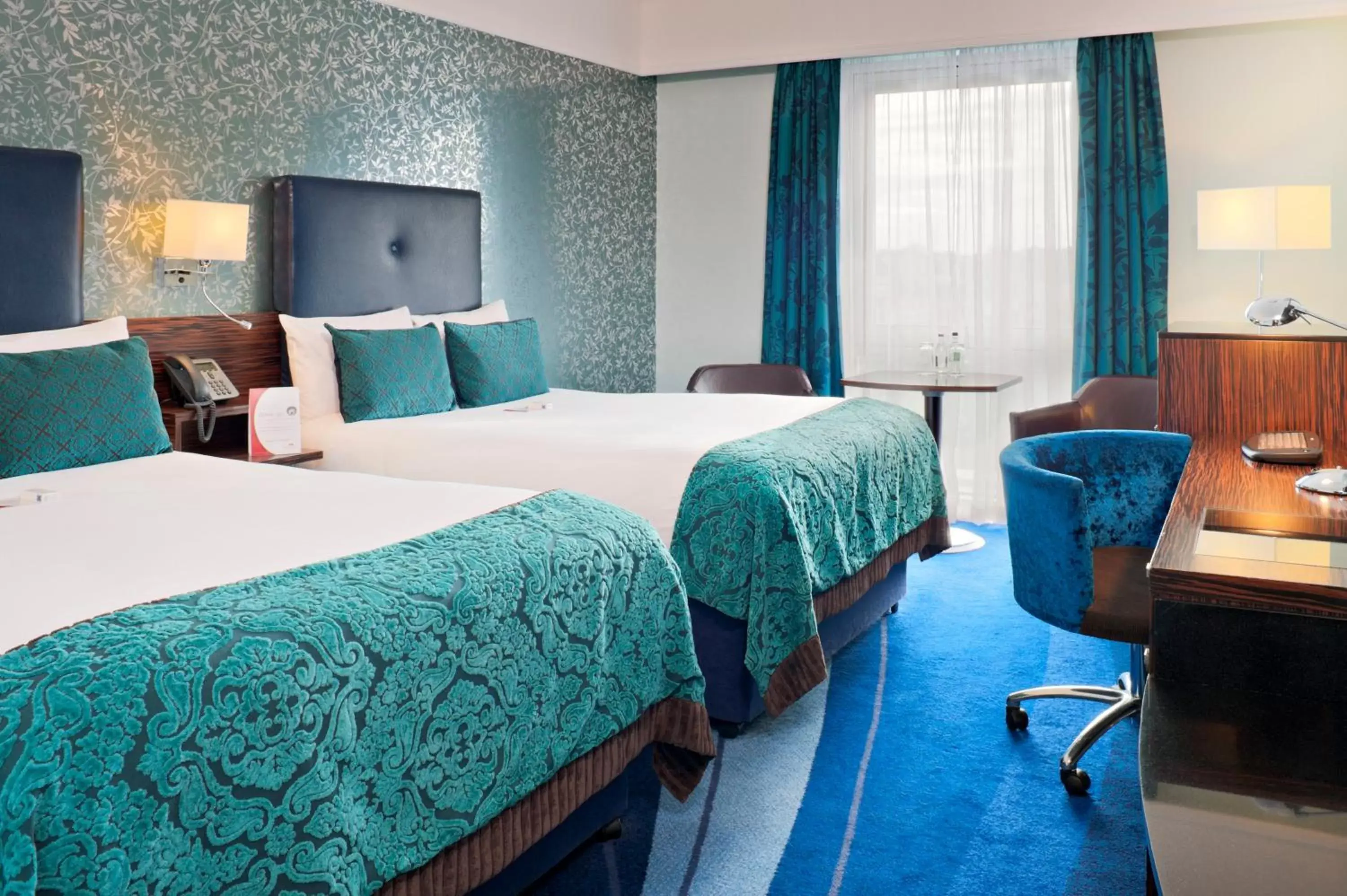 Photo of the whole room, Bed in Crowne Plaza Dublin Blanchardstown, an IHG Hotel