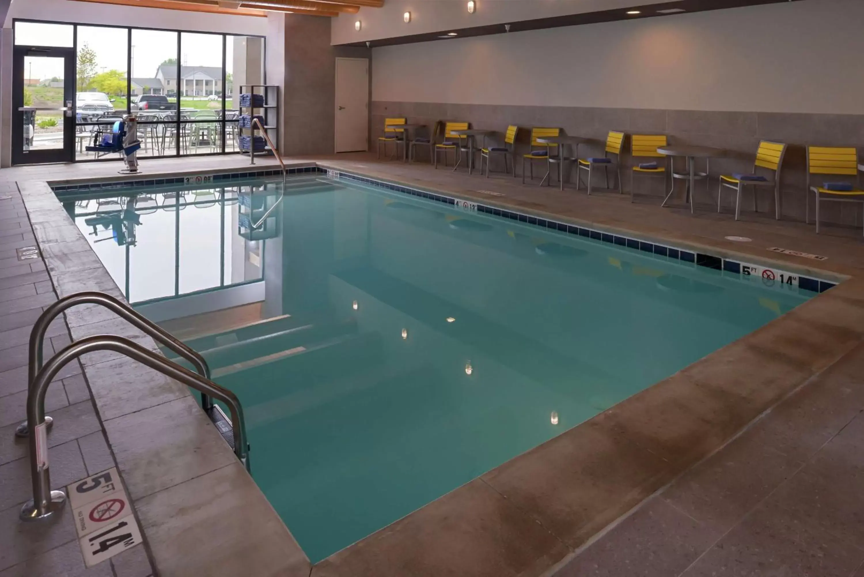 Pool view, Swimming Pool in Home2 Suites By Hilton Merrillville