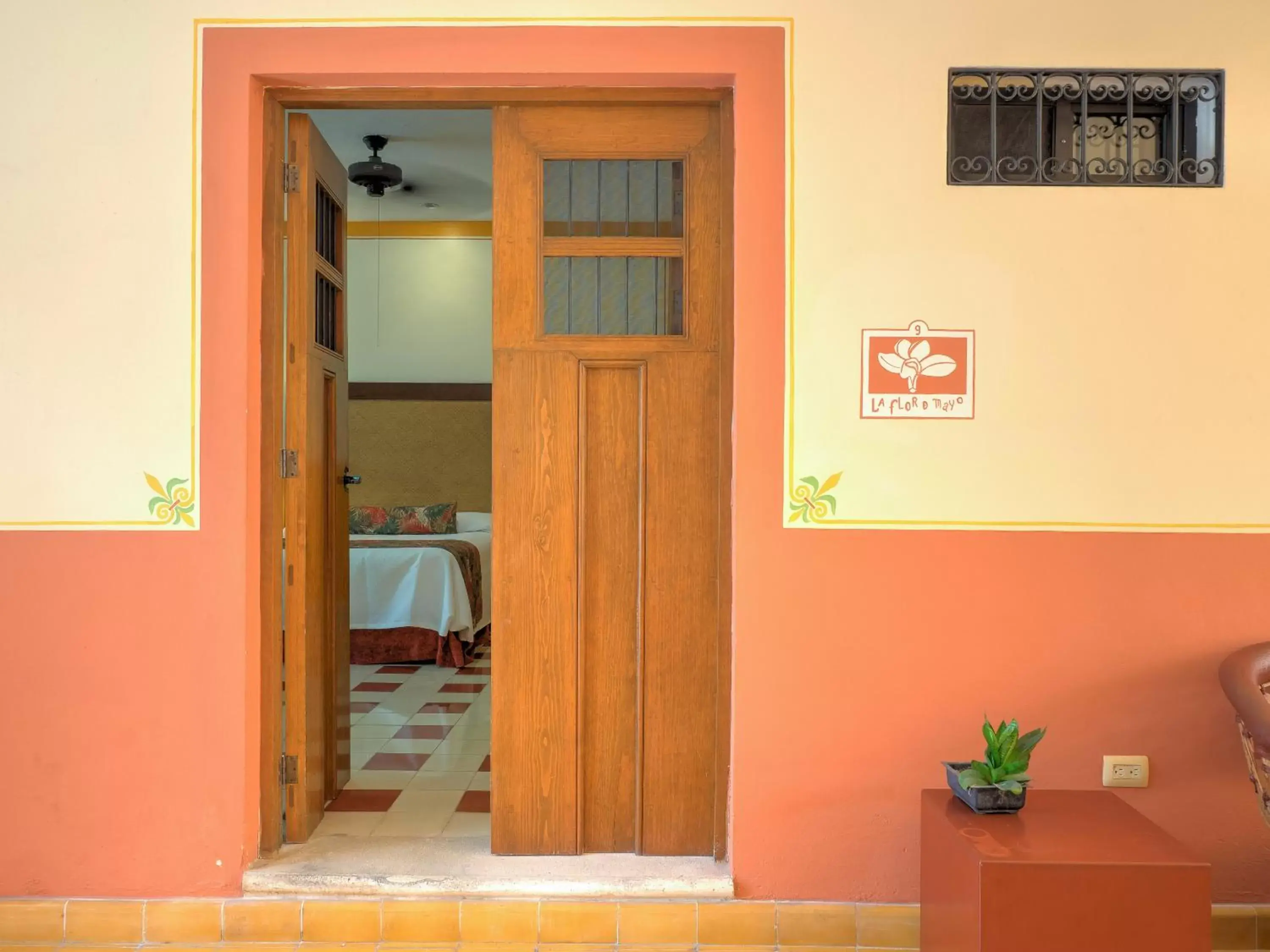 Quadruple Room with Terrace in Hotel Luz en Yucatan Quadruple Room with Terrace in Hotel Luz en Yucatan