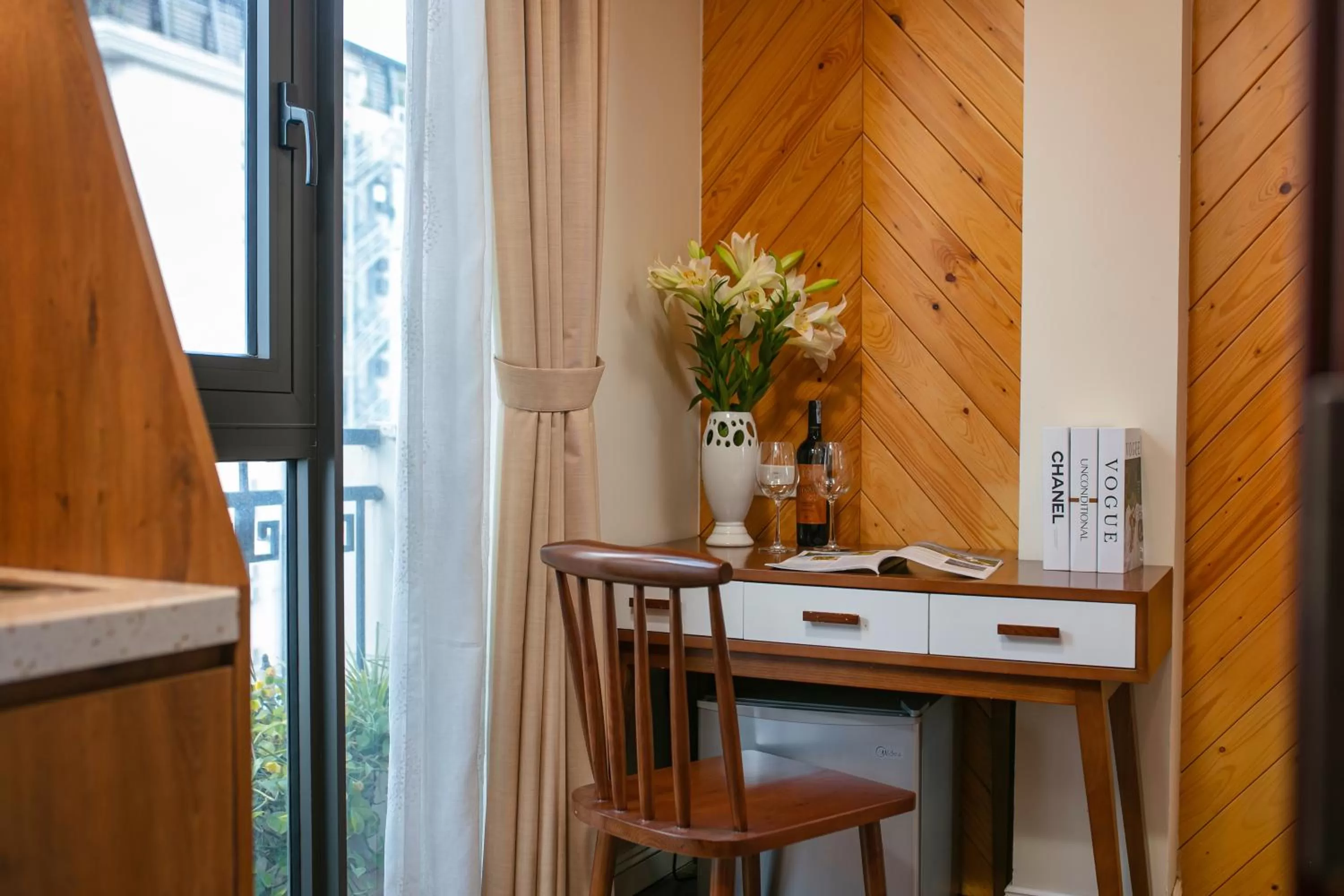Dining area in Au Coeur d'Hanoi Apartment