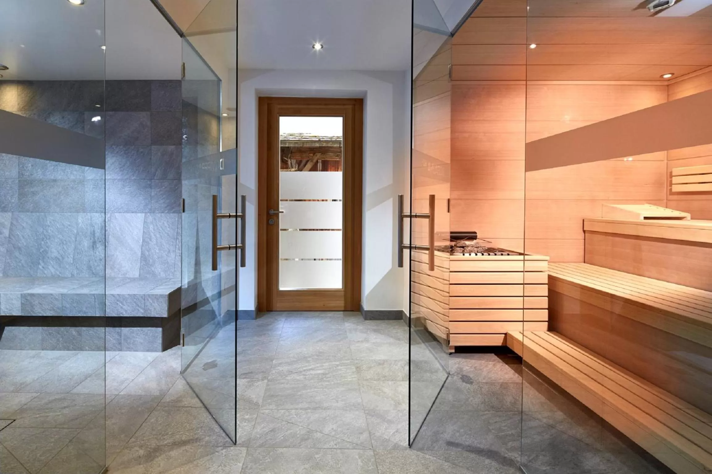 Sauna in der grüne Baum Mountain Boutique Hotel