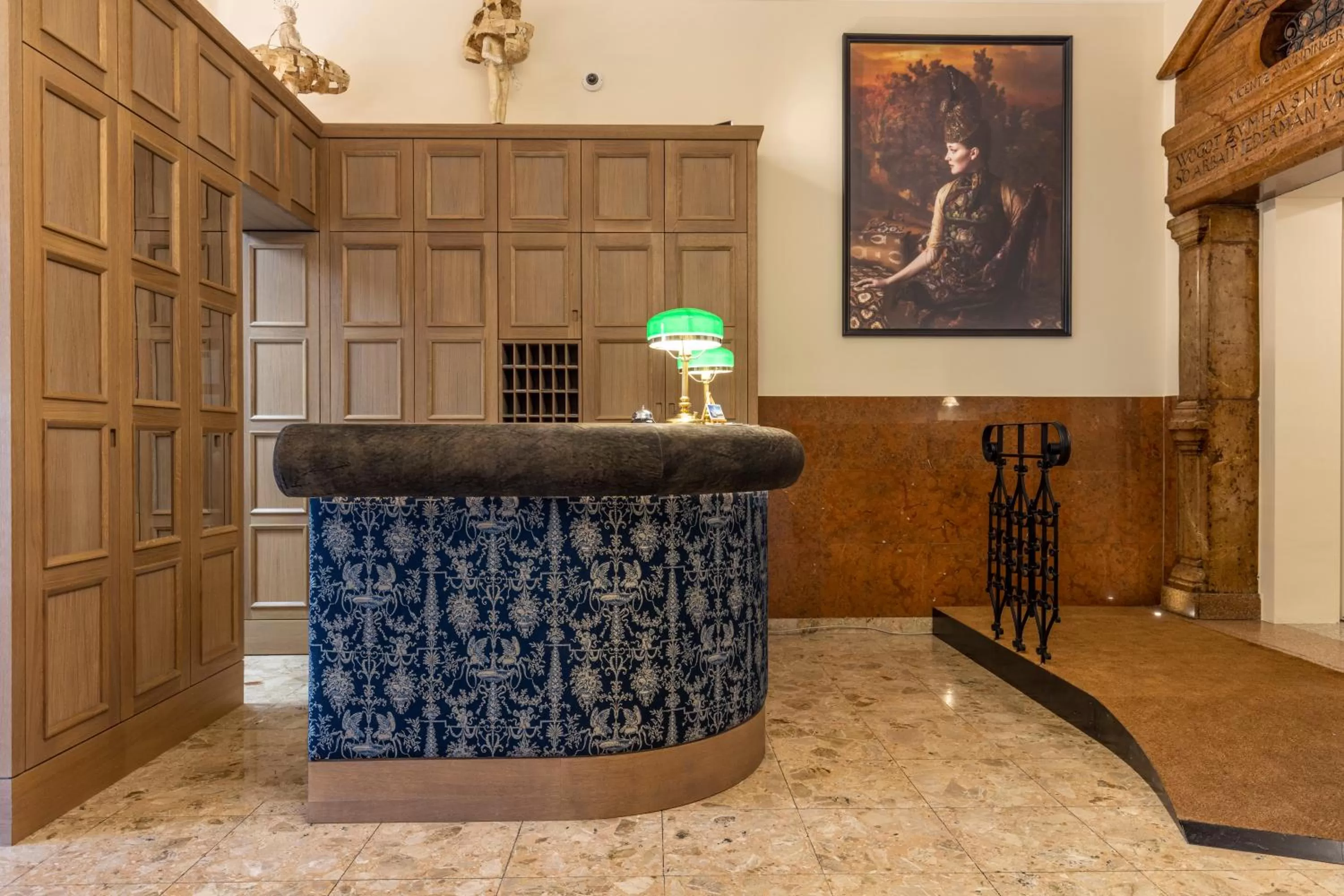 Lobby or reception in Seehotel Schwan