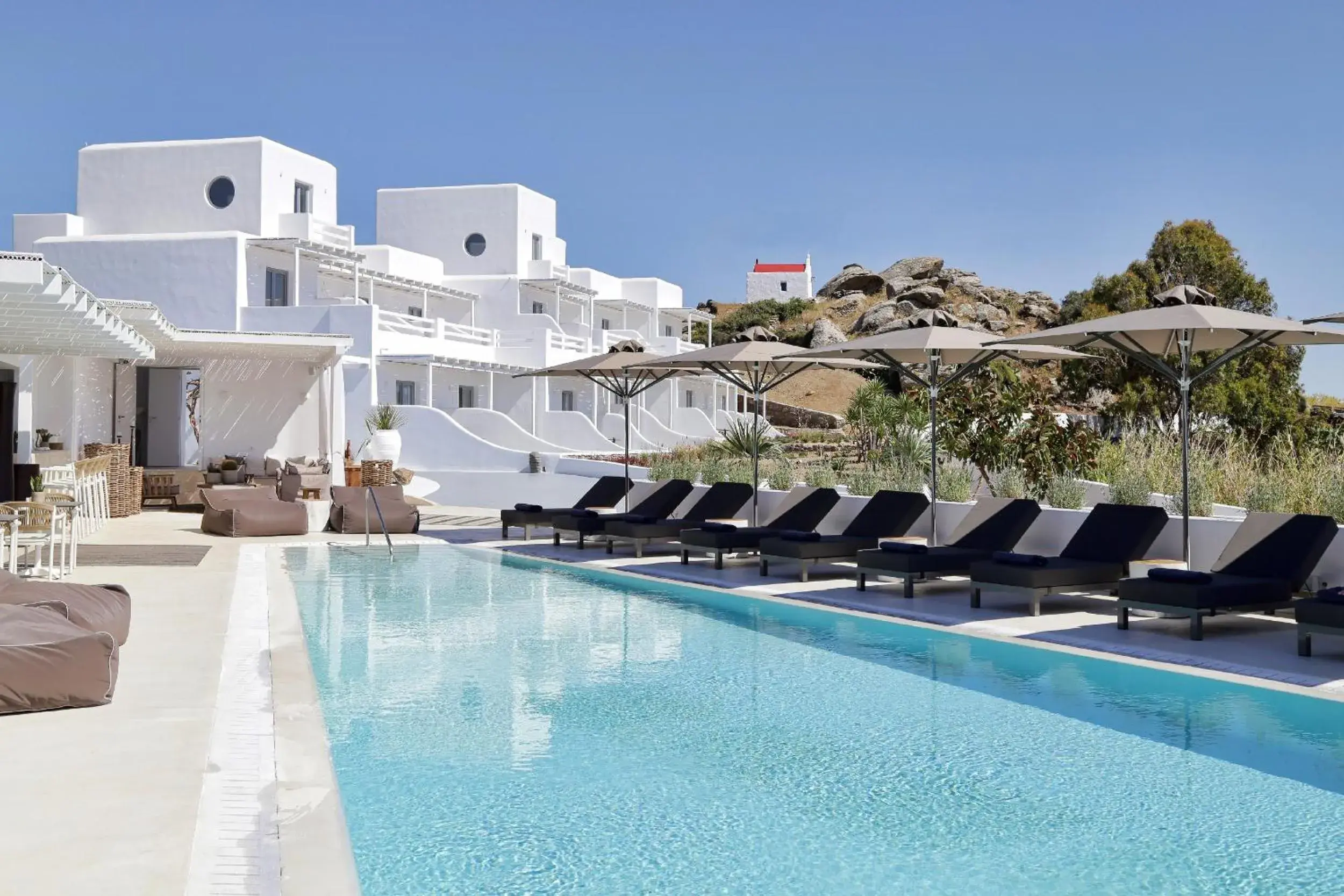 Property building, Swimming Pool in Livin Mykonos Hotel