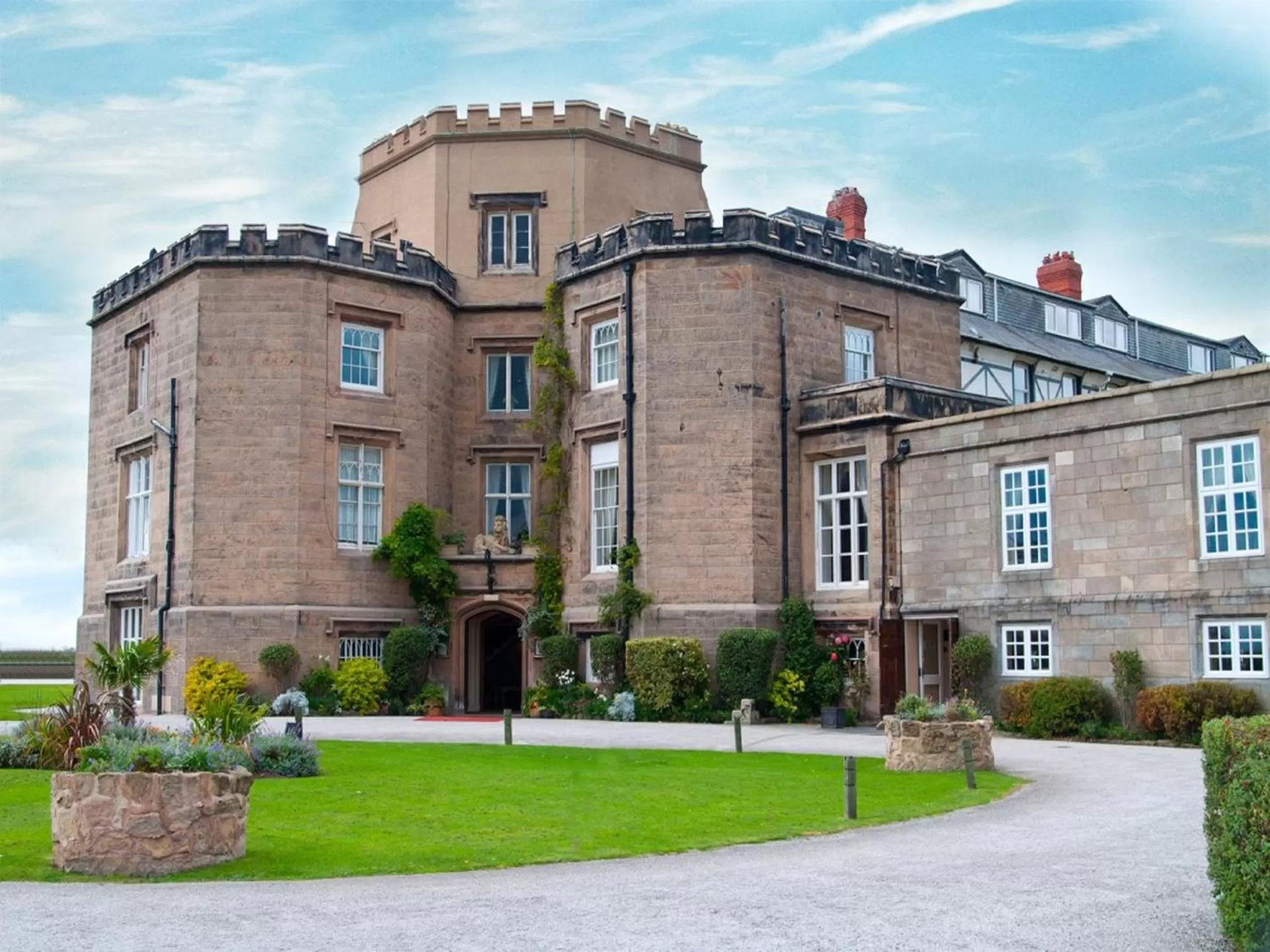 Facade/entrance, Property Building in Leasowe Castle Hotel
